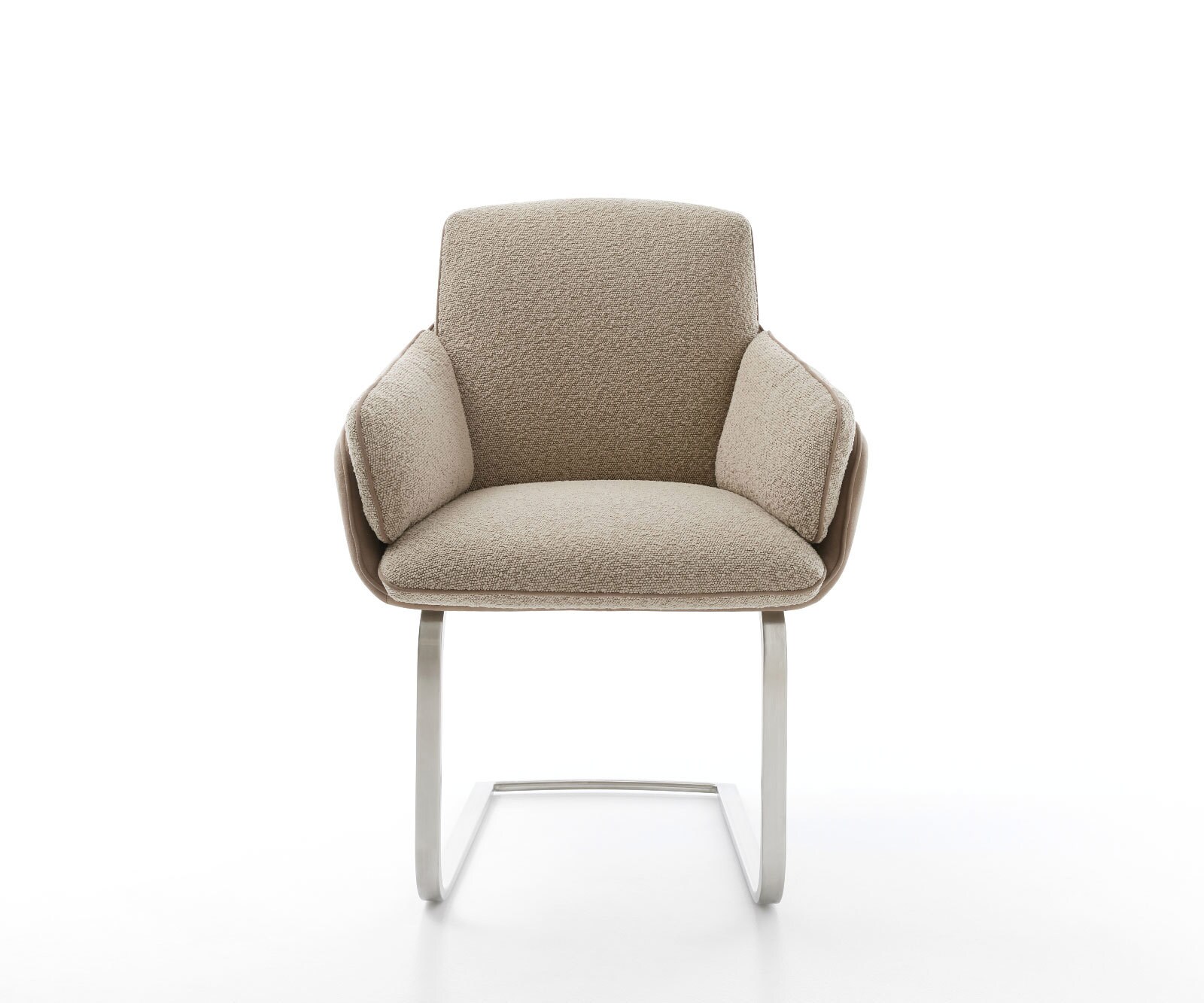 Sledemodel Luan-Flex met armleuning materiaalmix mud sledemodel vlak roestvrij staal 1 Sledemodel Luan-Flex met armleuning materiaalmix mud sledemodel vlak roestvrij staal 1