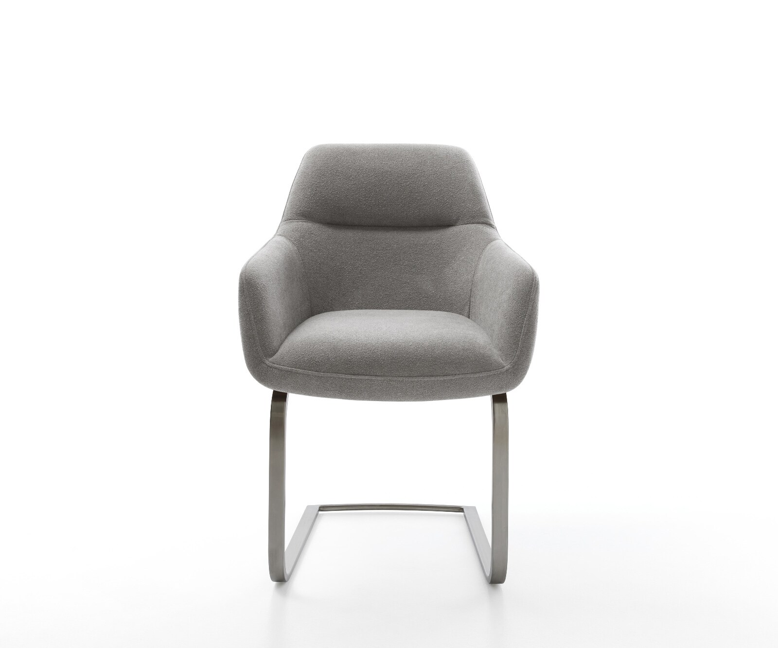 Sledemodel Pejo-Flex zachte stof met structuur grijs sledemodel vlak grafiet pocketveer kern 2