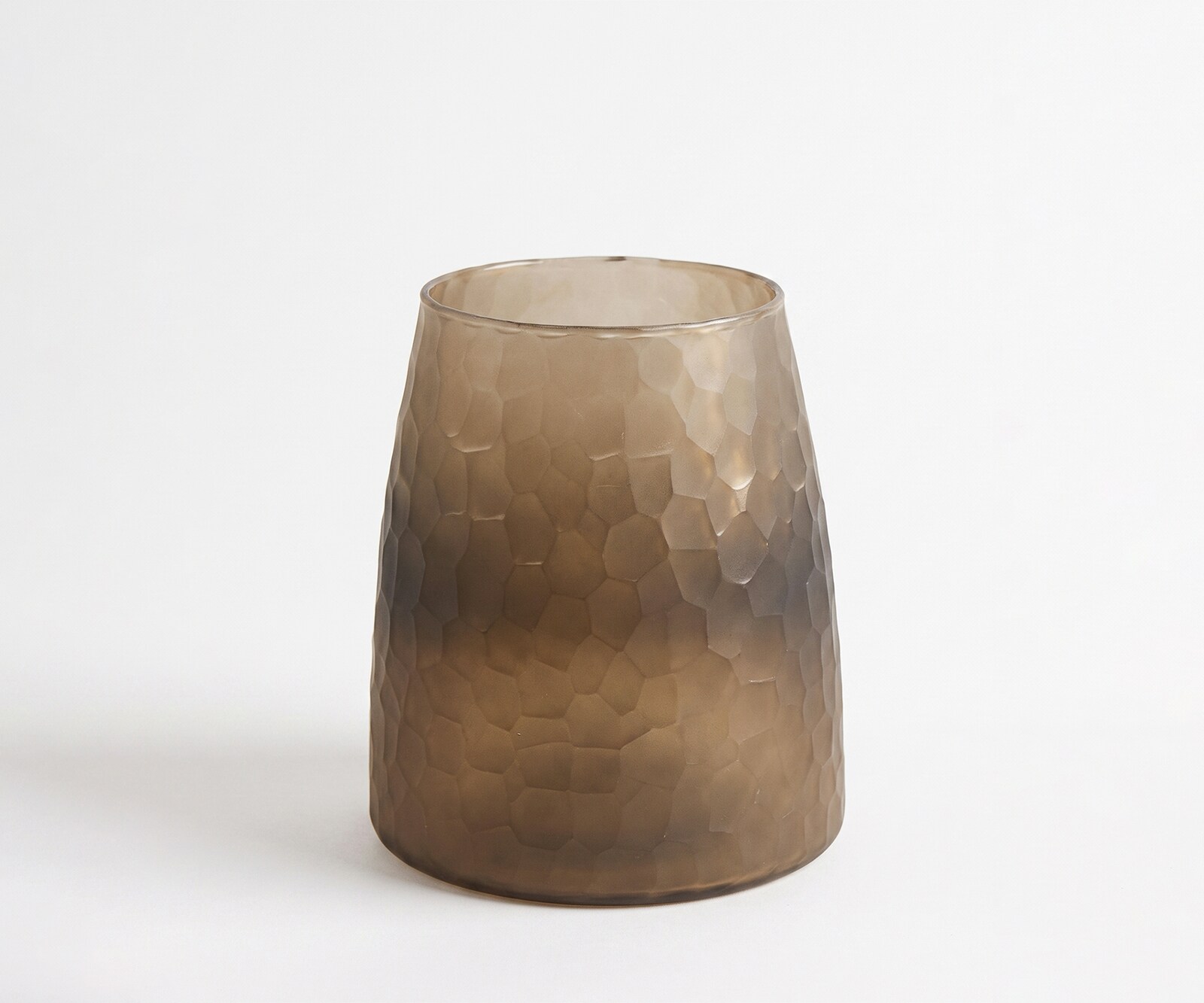 Vaas Facetta B19 x D19 x H22 cm Glas Aurum Handgemaakt