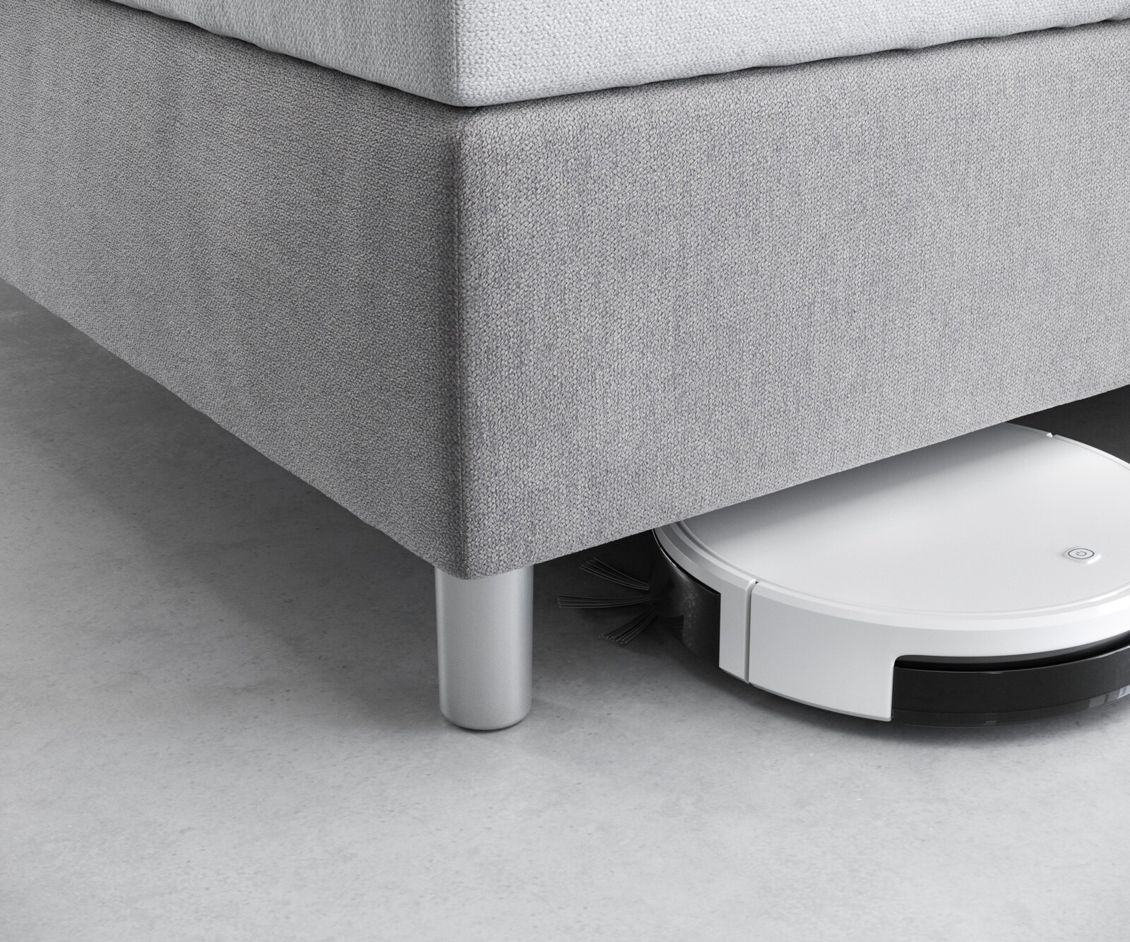Poten-set Dreambed 10 cm kunststof zilver 1
