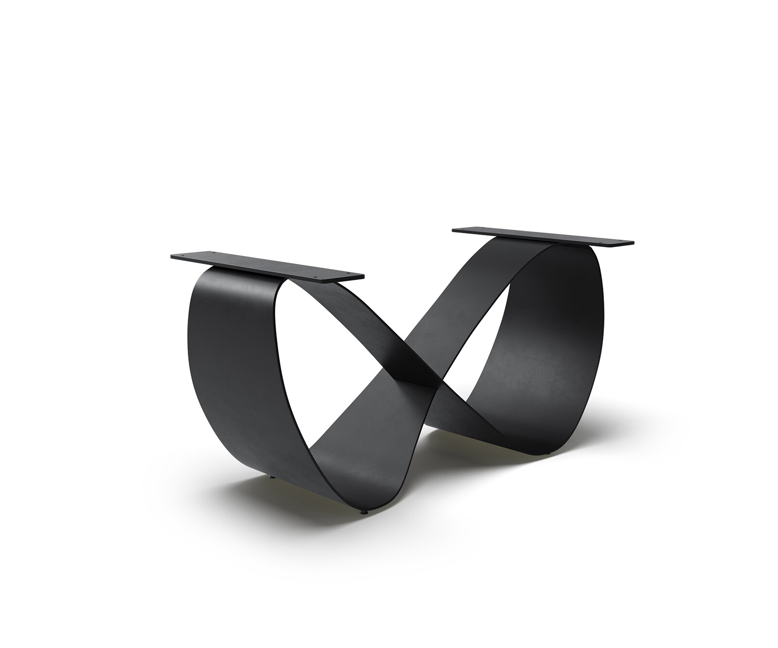 Tafelframe Infinity metaal zwart voor uittrekbare tafel van 180-300 cm