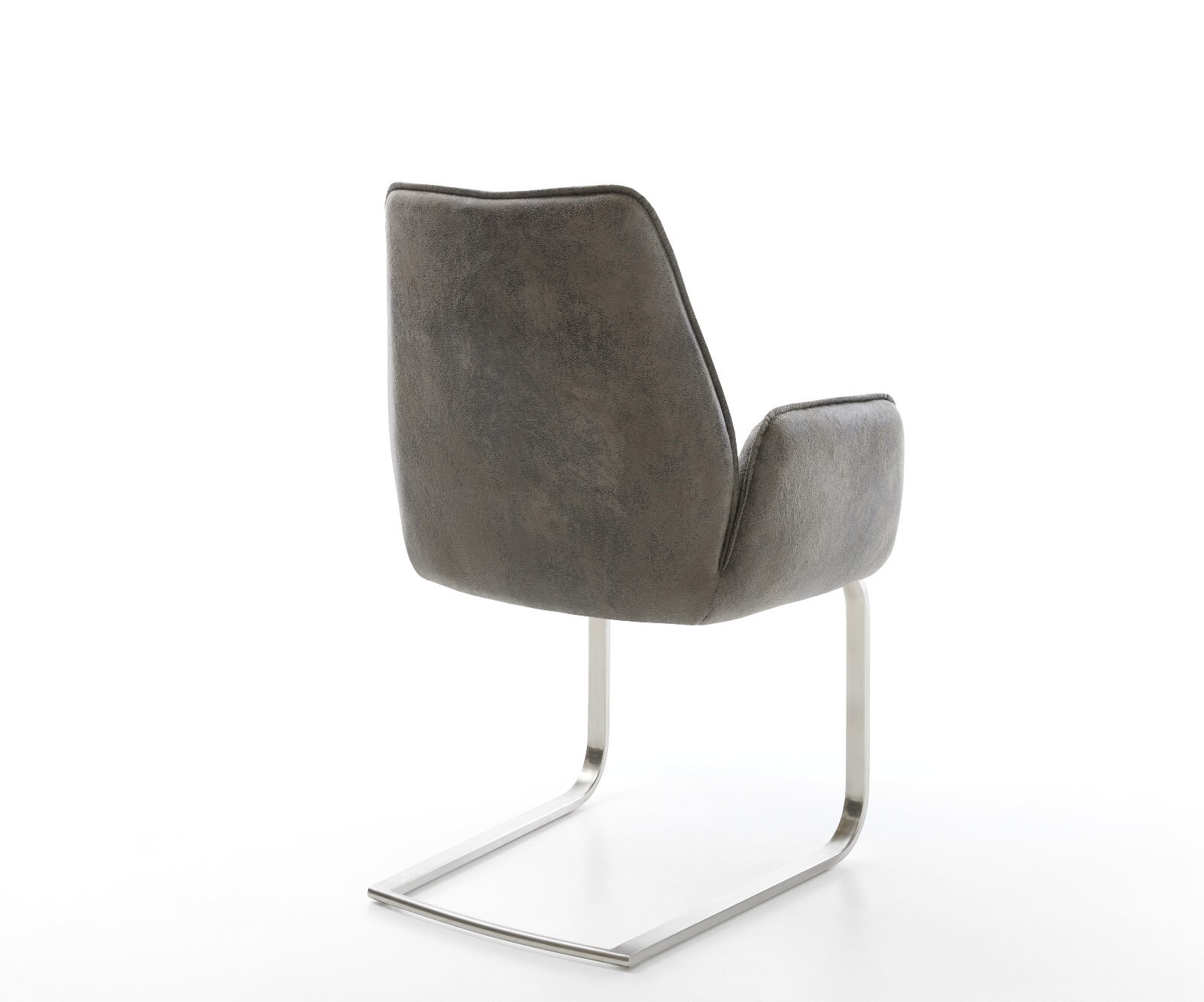 Sledemodel Zoa-Flex microvelours grijs antiek sledemodel vlak roestvrij staal pocketveer kern 4 Sledemodel Zoa-Flex microvelours grijs antiek sledemodel vlak roestvrij staal pocketveer kern 4