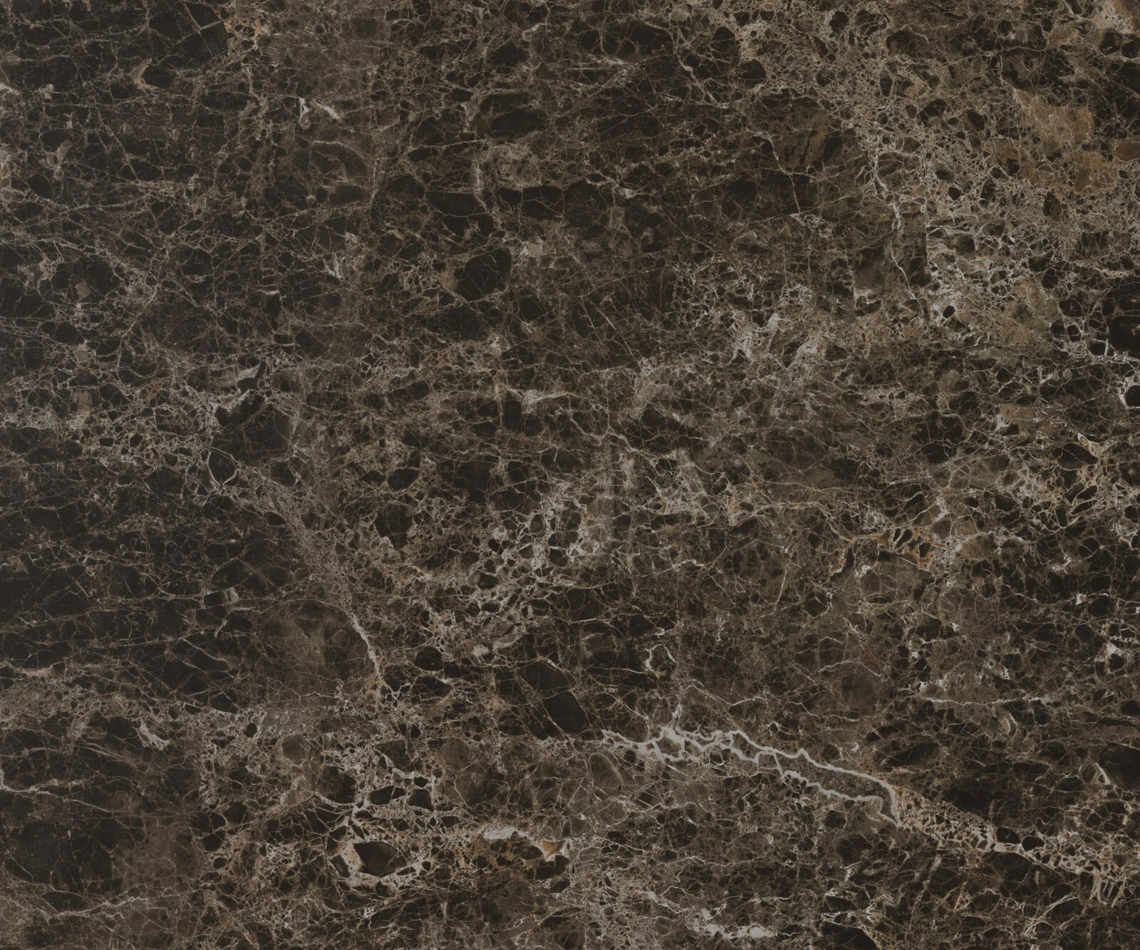 Dressoir Cuor 150 cm Keramiek Emperador Extra Lucidato Donkerbruin 3 Deuren Zwevende voet look Acrylglas 3