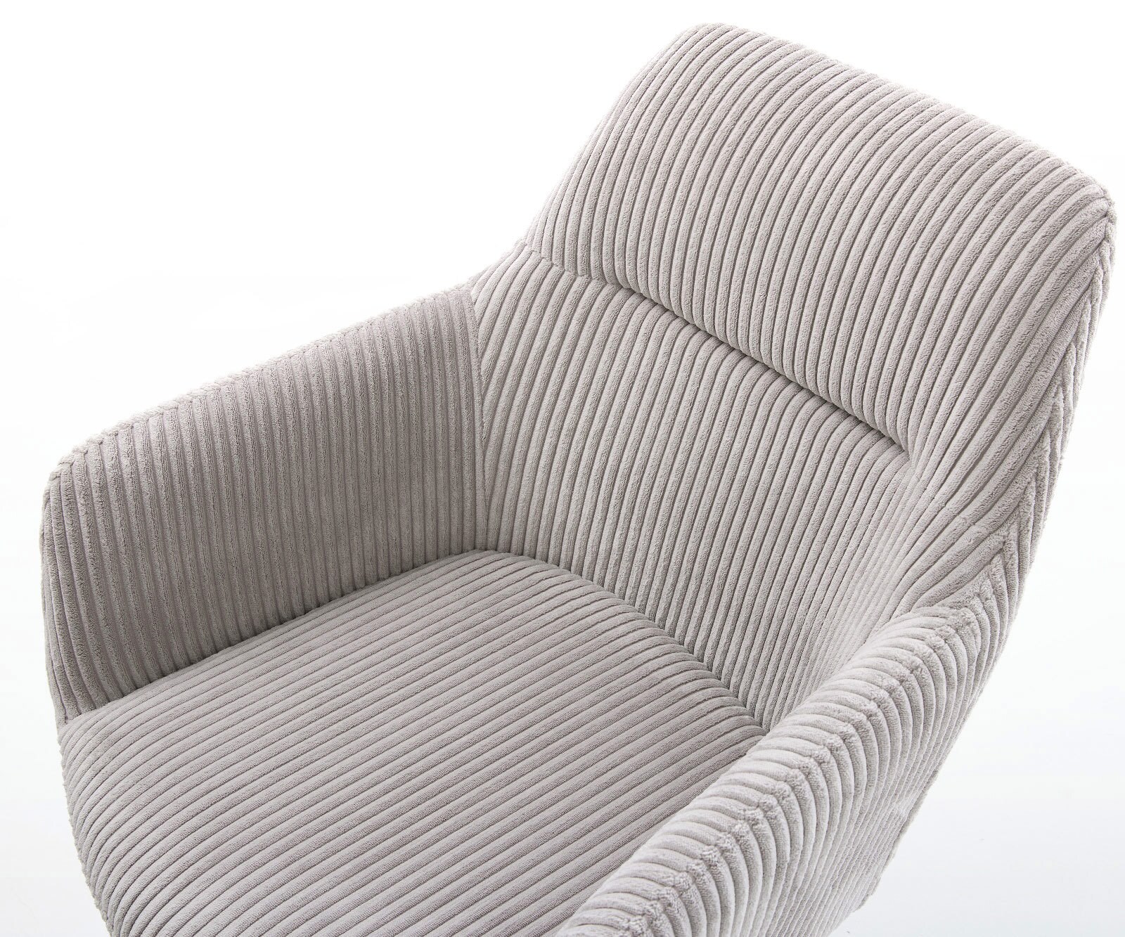Draaistoel Pejo-Flex koord zilver grijs kruisframe breed zwart 360° draaibaar rocker-functie pocketveer kern 3 Draaistoel Pejo-Flex koord zilver grijs kruisframe breed zwart 360° draaibaar rocker-functie pocketveer kern 3