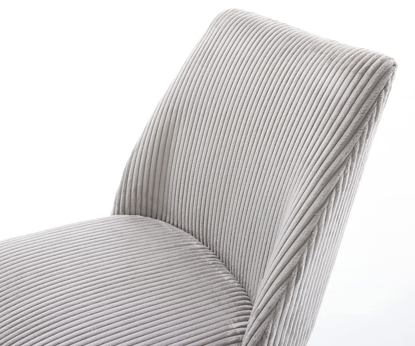 Eetkamerstoel Elso-Flex koord zilver grijs slipframe zwart pocketveer kern 4