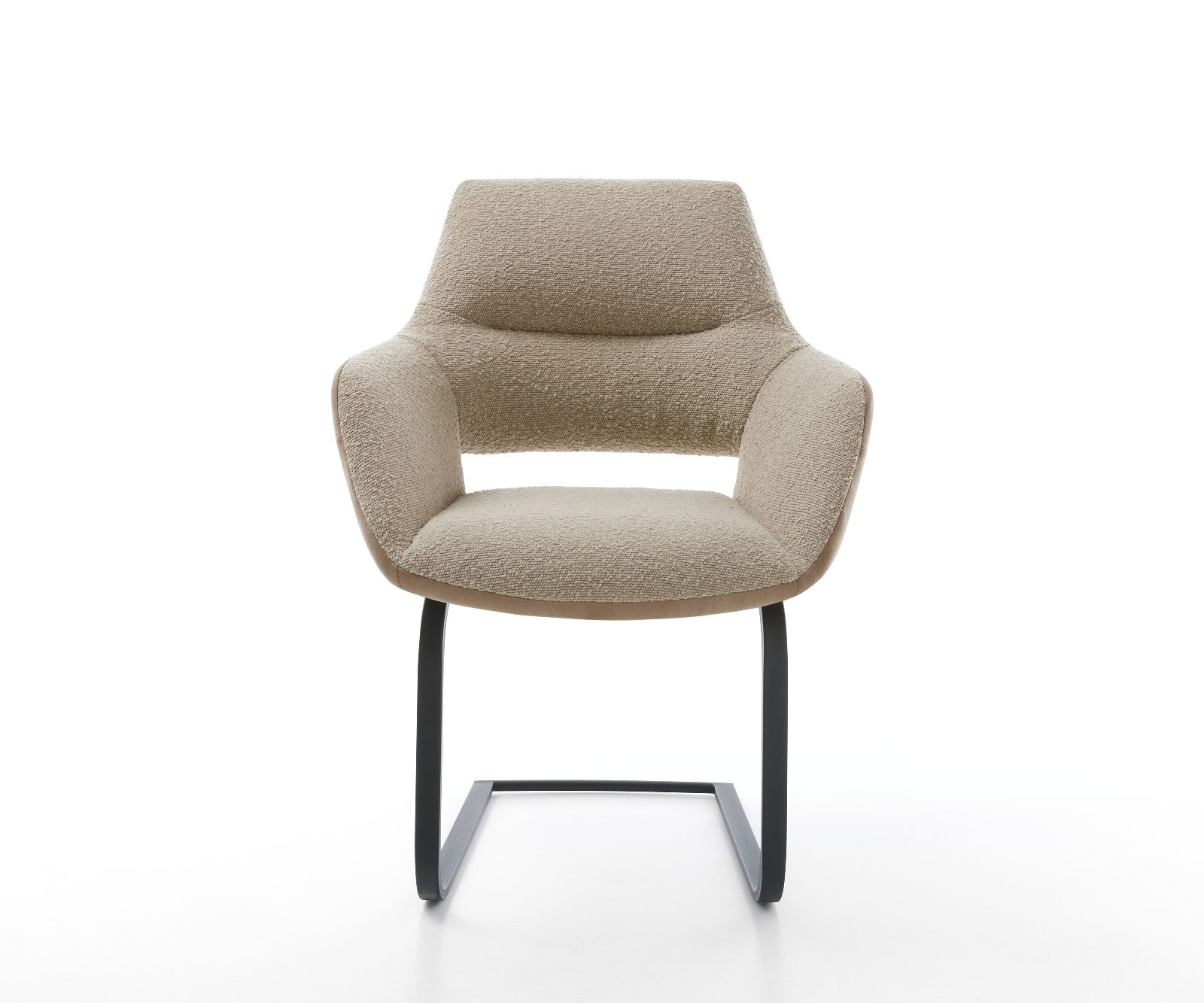 Sledemodel Yago-Flex met armleuning materiaalmix mud sledemodel vlak zwart pocketveer kern 1 Sledemodel Yago-Flex met armleuning materiaalmix mud sledemodel vlak zwart pocketveer kern 1