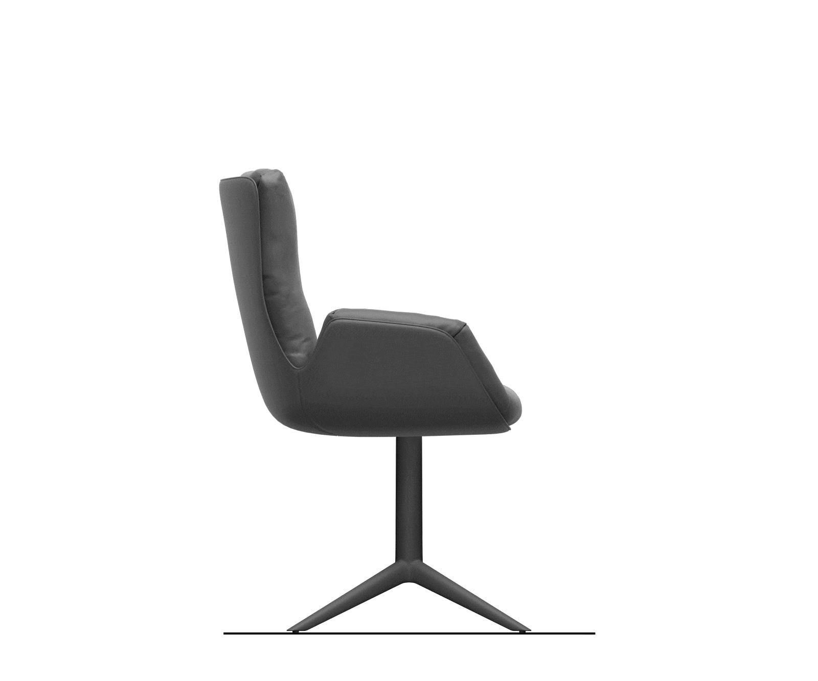 Draaistoel Clea-Flex materiaalmix echt leer wit-rosé kruispoot wit 360° draaibaar rocker-functie 6 Draaistoel Clea-Flex materiaalmix echt leer wit-rosé kruispoot wit 360° draaibaar rocker-functie 6