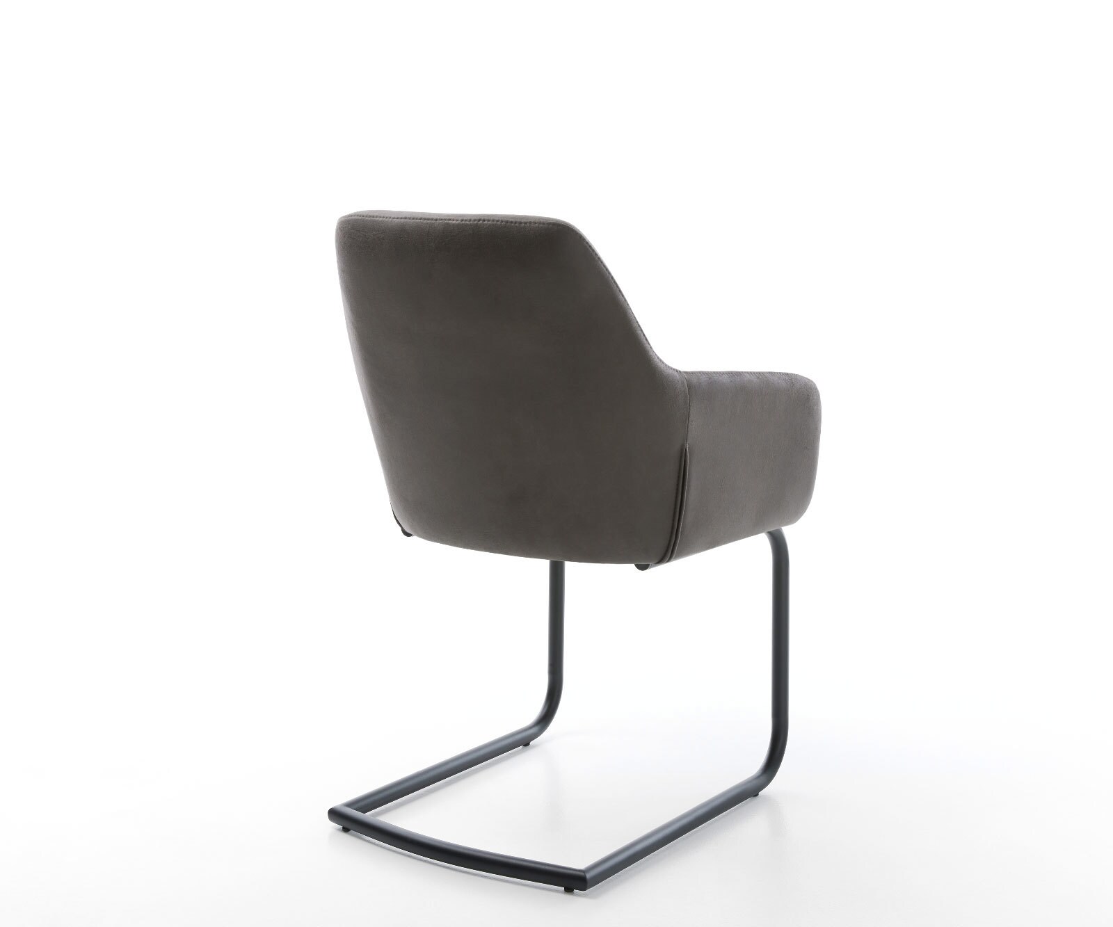 Sledemodel Pejo-Flex microvelours antraciet vintage sledemodel rond zwart pocketveer kern 4