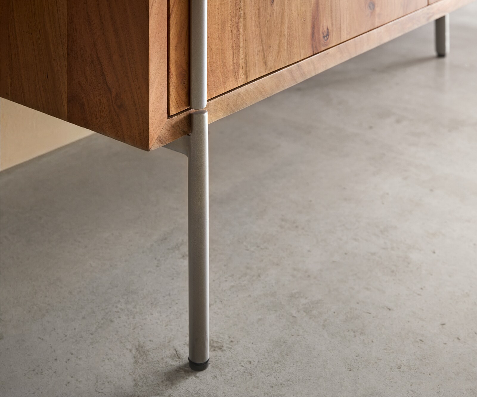 Dressoir Rivoro 210 cm acacia natuur 4 deuren 5