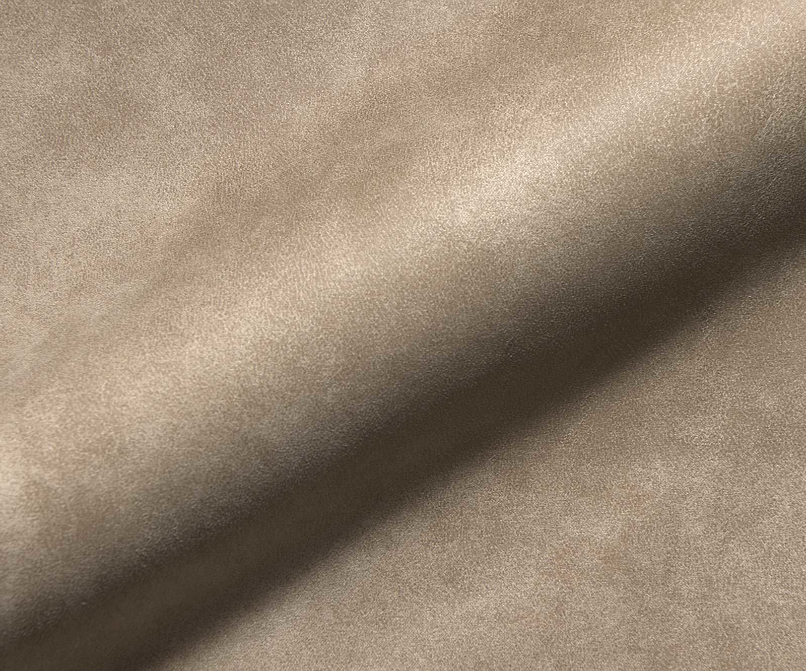 Eetkamerstoel Zoa-Flex microvelours beige vintage kruisframe breed roestvrij staal pocketveer kern 3