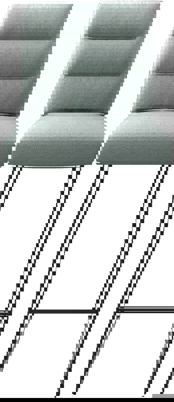 Barstoel Pela-Flex stripes mint slipframe metaal 3 Barstoel Pela-Flex stripes mint slipframe metaal 3