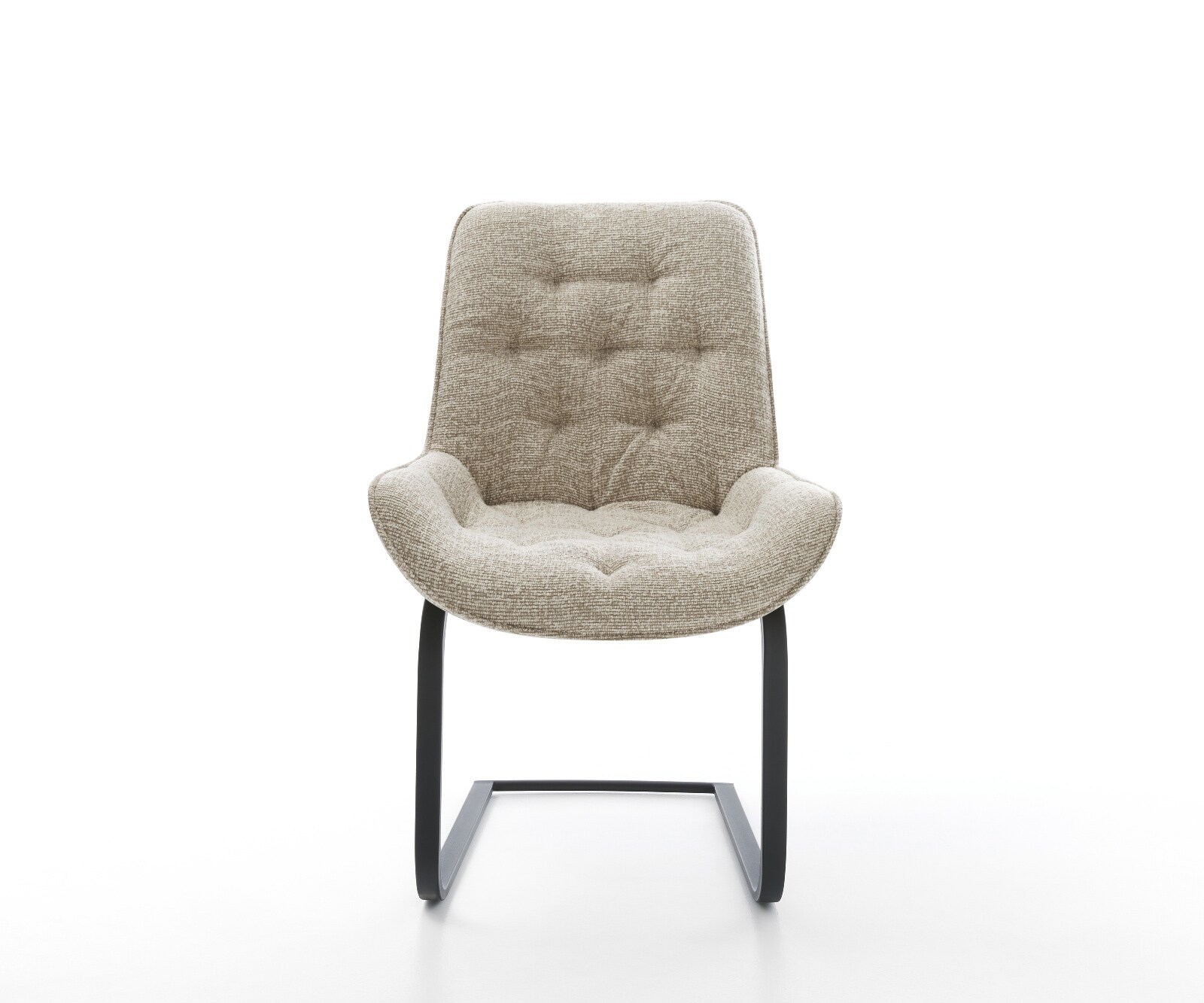 Sledemodel Taimi-Flex geweven stof beige sledemodel vlak zwart 2