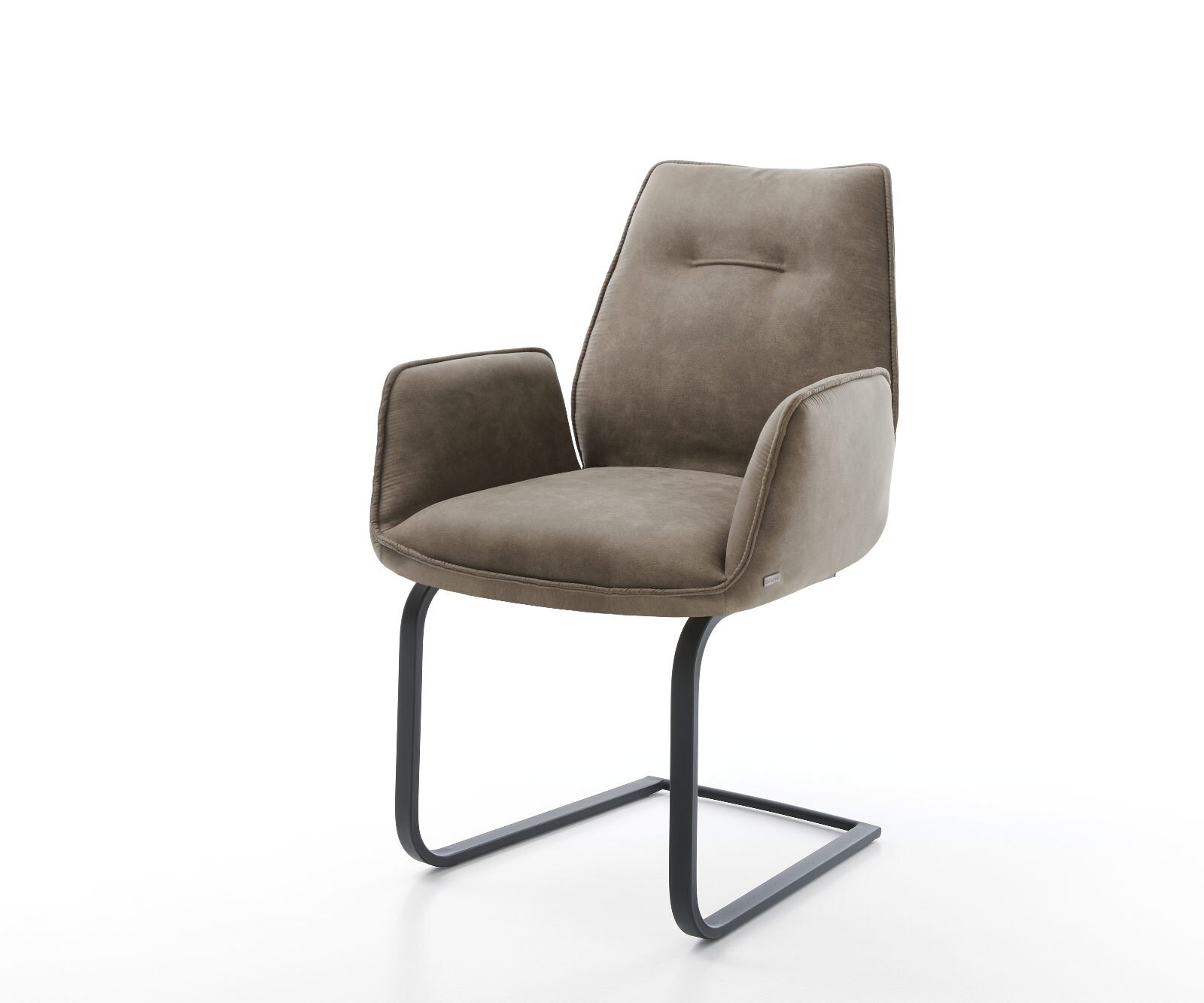 Sledemodel Zoa-Flex microvelours taupe vintage sledemodel vlak zwart pocketveer kern Sledemodel Zoa-Flex microvelours taupe vintage sledemodel vlak zwart pocketveer kern