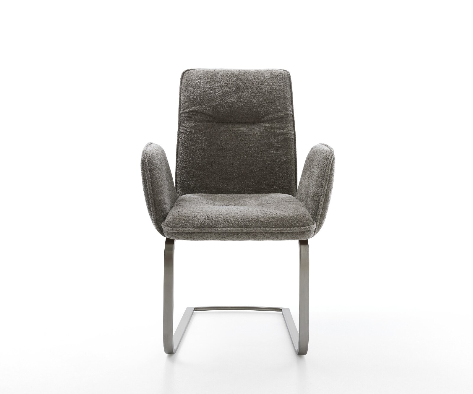 Sledemodel Vinja-Flex bouclé zacht mud sledemodel vlak grafiet 2