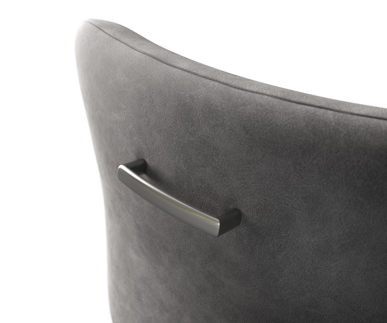 Stoelgreep Flex-breed roestvrijstaal zilver 9