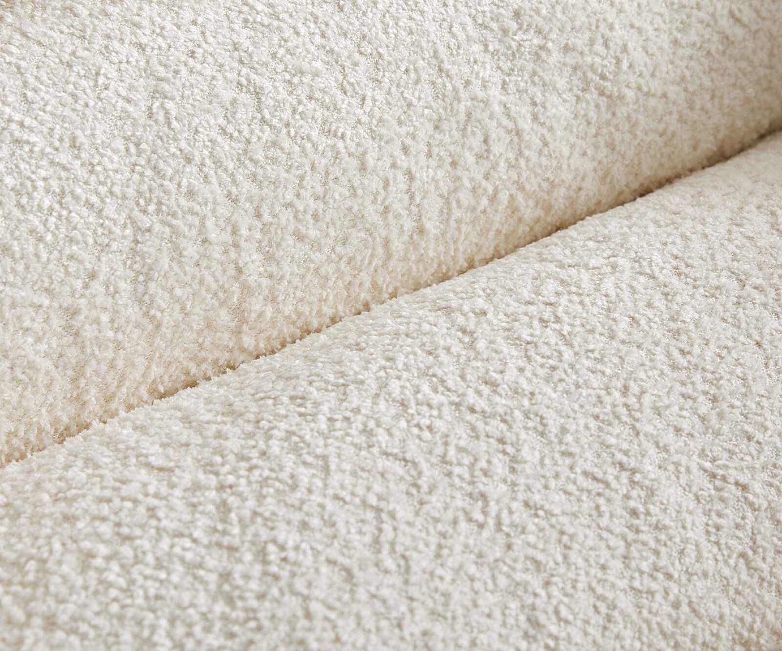 Sledemodel Abelia-Flex met armleuning bouclé wit sledemodel vlak grafiet 3