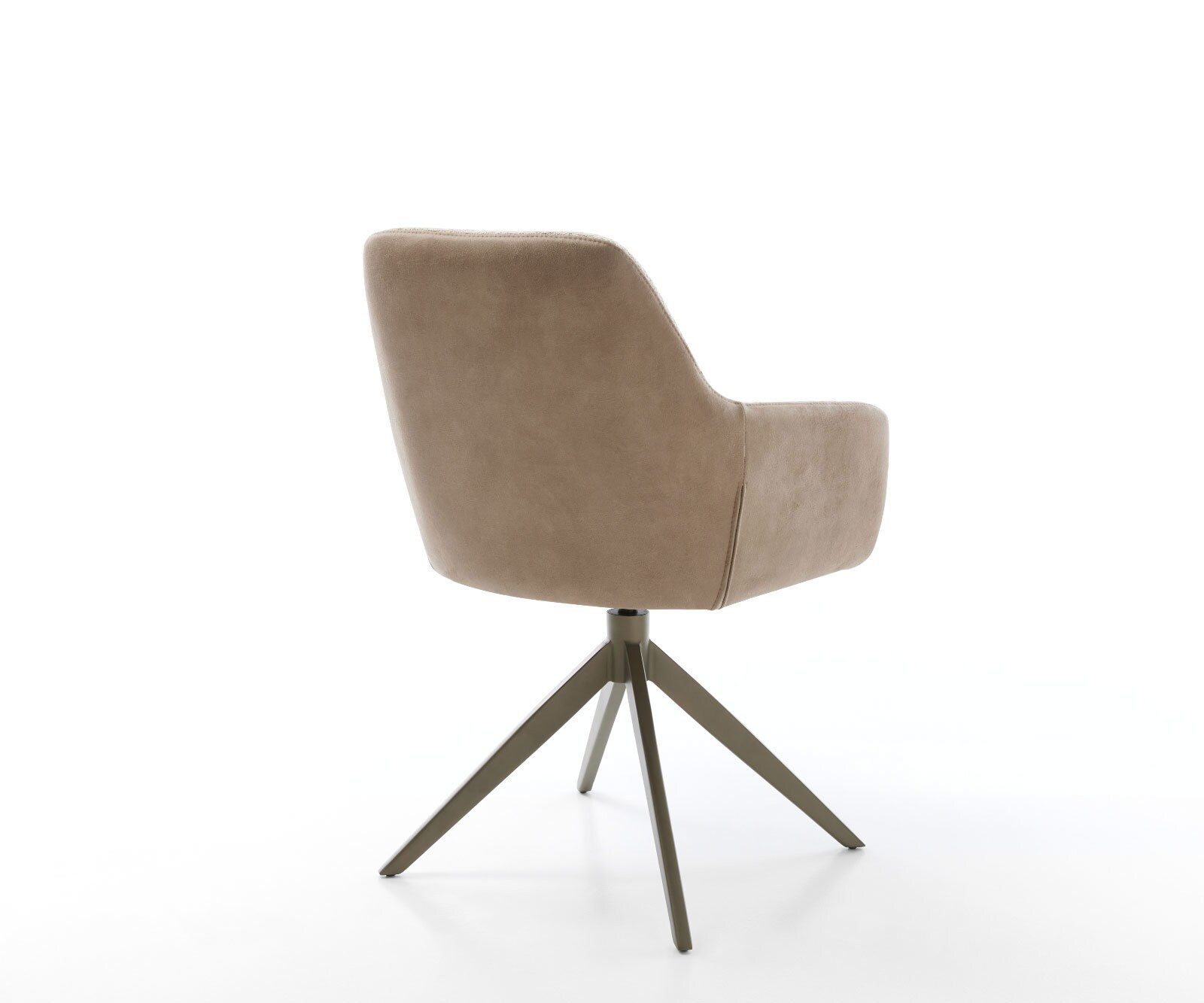 Draaistoel Pejo-Flex materiaalmix mud kruisframe breed afwerking met titanium 360° draaibaar rocker-functie pocketveer kern 4