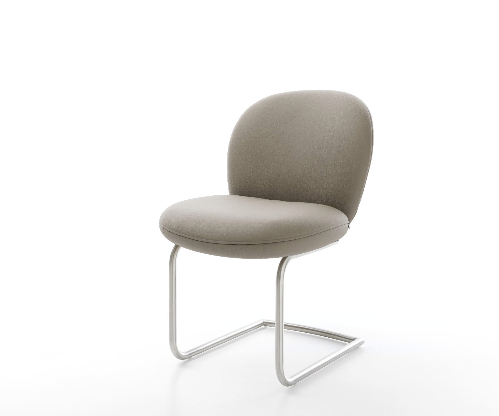 Sledemodel Nube-Flex echt leer mud sledemodel rond roestvrij staal pocketveer kern 1