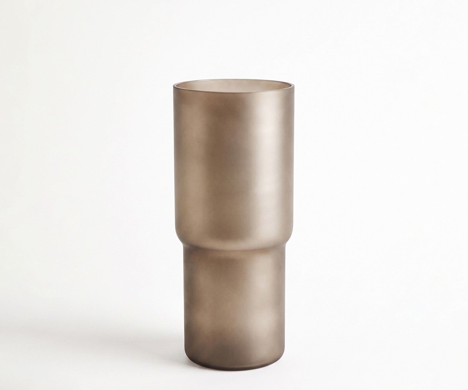 Vaas Columna B18 x D18 x H40 cm Glas Opal Mondgeblazen