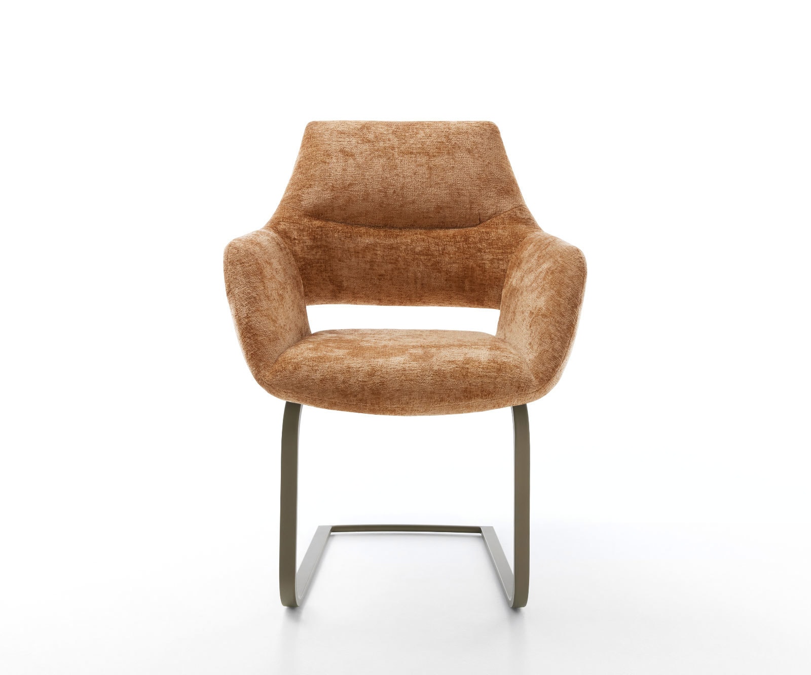 Sledemodel Yago-Flex met armleuning chenille Roest sledemodel vlak afwerking met titanium pocketveer kern 1 Sledemodel Yago-Flex met armleuning chenille Roest sledemodel vlak afwerking met titanium pocketveer kern 1