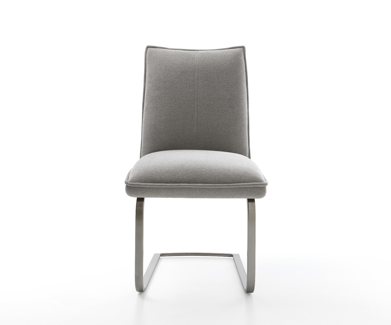 Sledemodel Lelio-Flex zachte stof met structuur grijs sledemodel vlak grafiet pocketveer kern 2