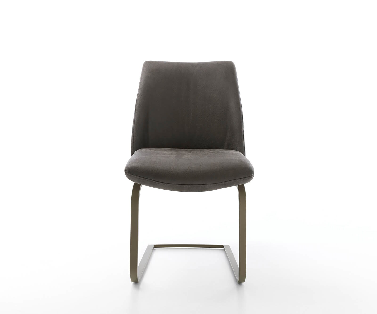 Sledemodel Elso-Flex microvelours antraciet vintage sledemodel vlak afwerking met titanium pocketveer kern 1