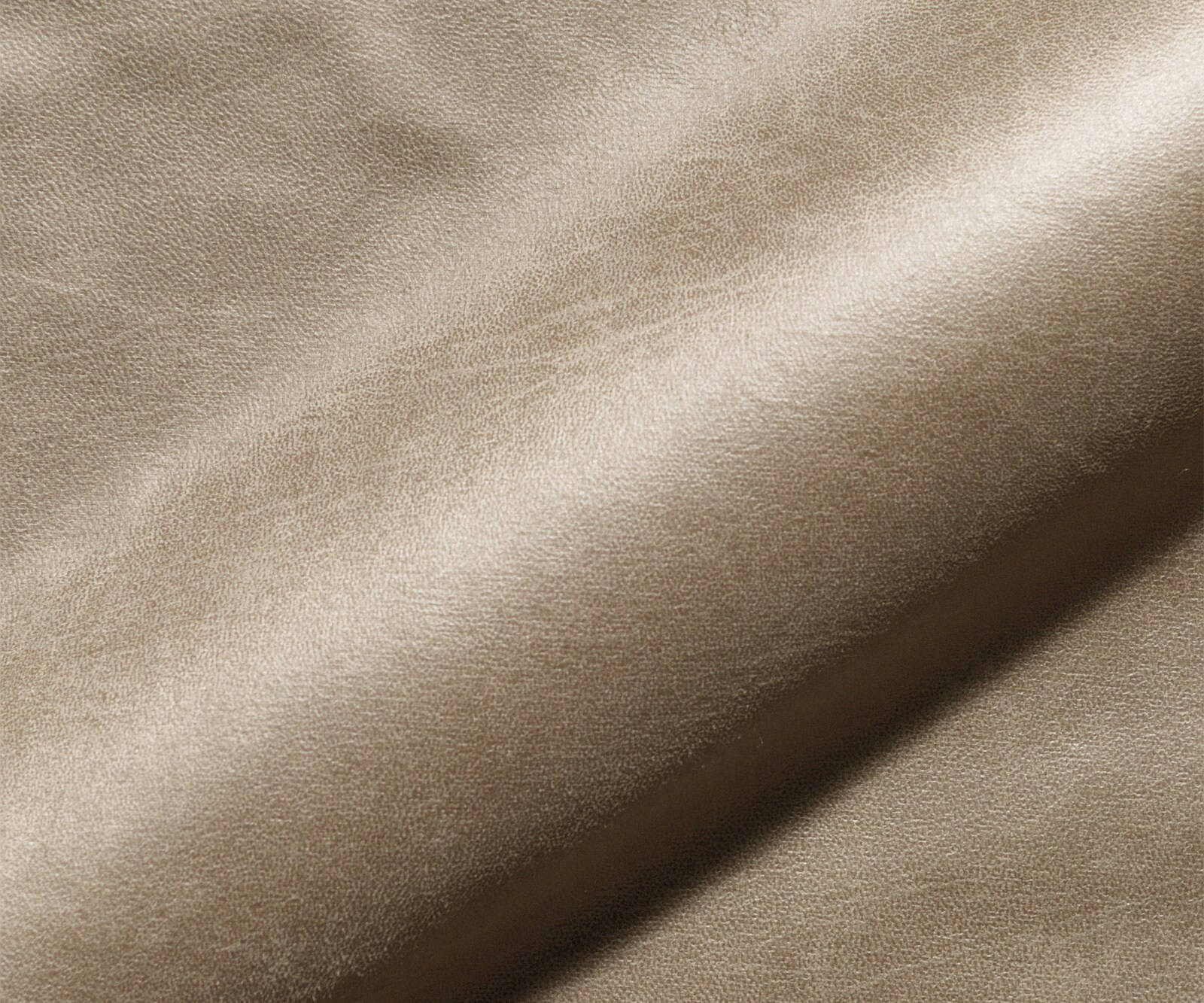 Eetkamerbank Taya-Flex 285x190 cm microvelours beige vintage platte sledebasis afwerking met titaniumeffect pocketvering rechts 3