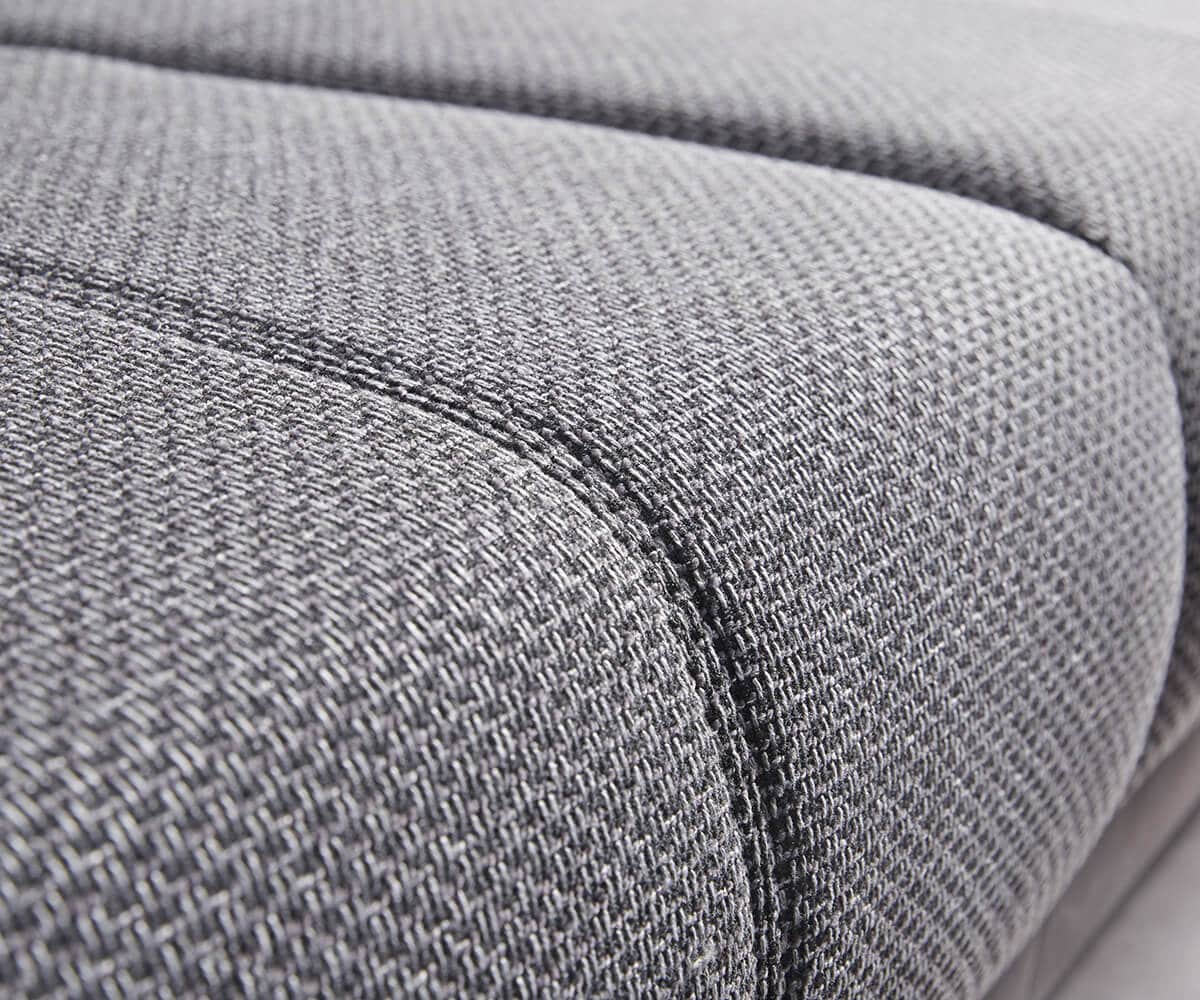 XXL-bank Violetta 310x135 cm zwart inclusief kussen 1 XXL-bank Violetta 310x135 cm zwart inclusief kussen 1