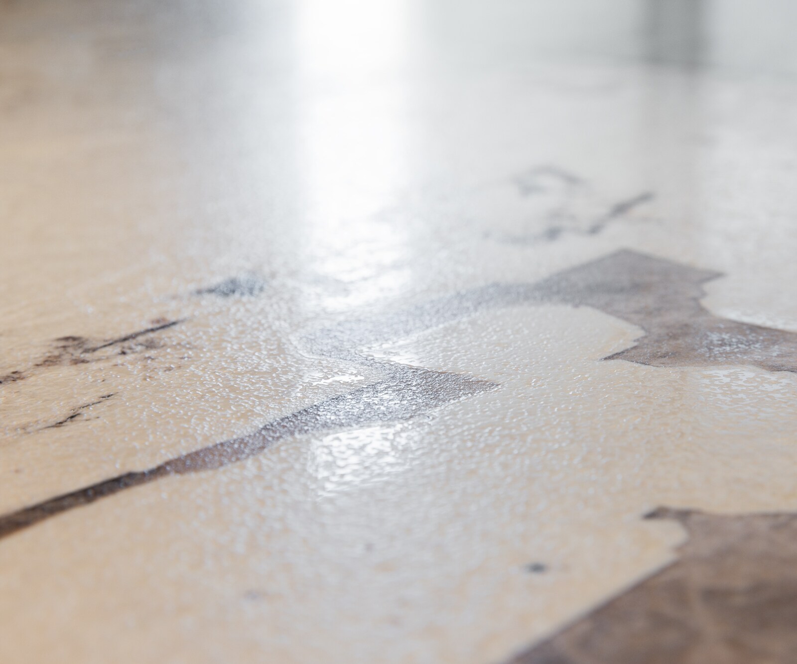 Eettafel Edge Boot 240x120 keramiek Iris FMG Patagonia Lappato Zenthara rand metaal effect afwerking titanium 4