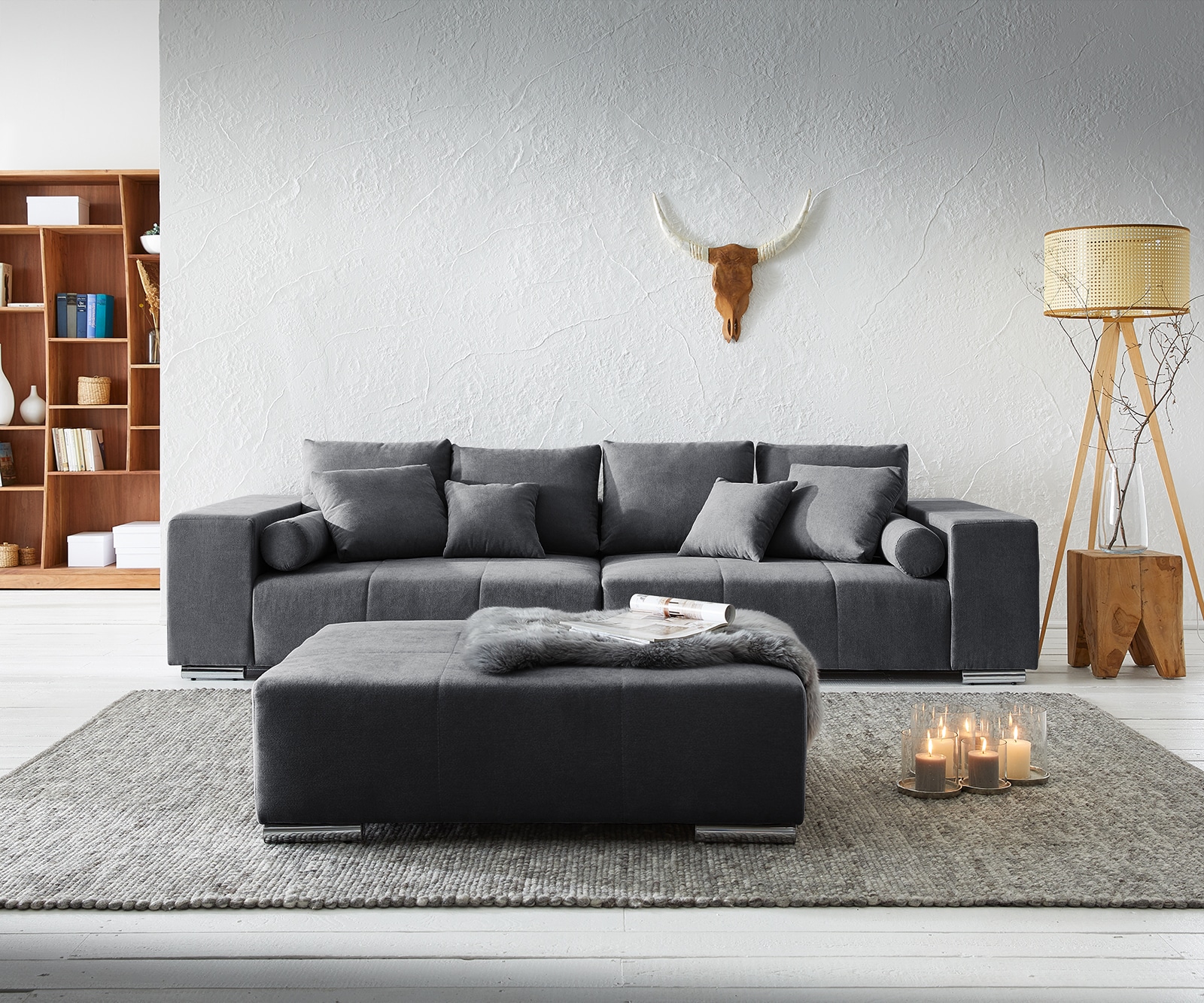 Big-Sofa Marbeya met kussen 2 Big-Sofa Marbeya met kussen 2