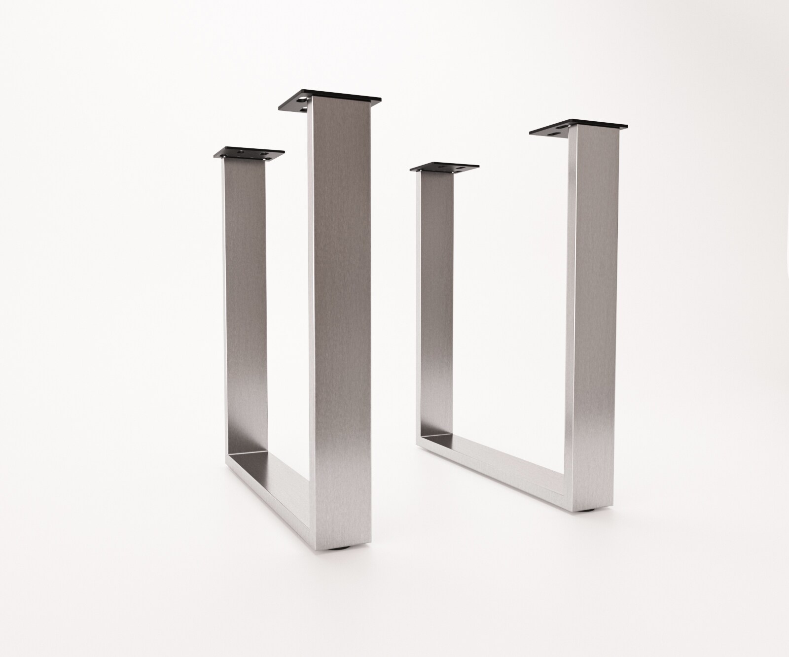 Tafelframe roestvrijstaal smal (2er-Set)
