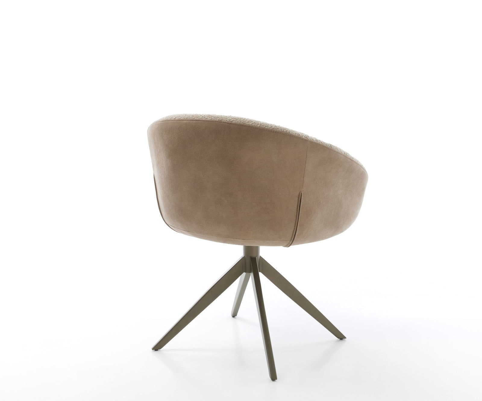 Draaistoel Vinka-Flex met armleuning materiaalmix mud kruisframe breed afwerking met titanium 360° draaibaar rocker-functie pocketveer kern 4 Draaistoel Vinka-Flex met armleuning materiaalmix mud kruisframe breed afwerking met titanium 360° draaibaar rocker-functie pocketveer kern 4