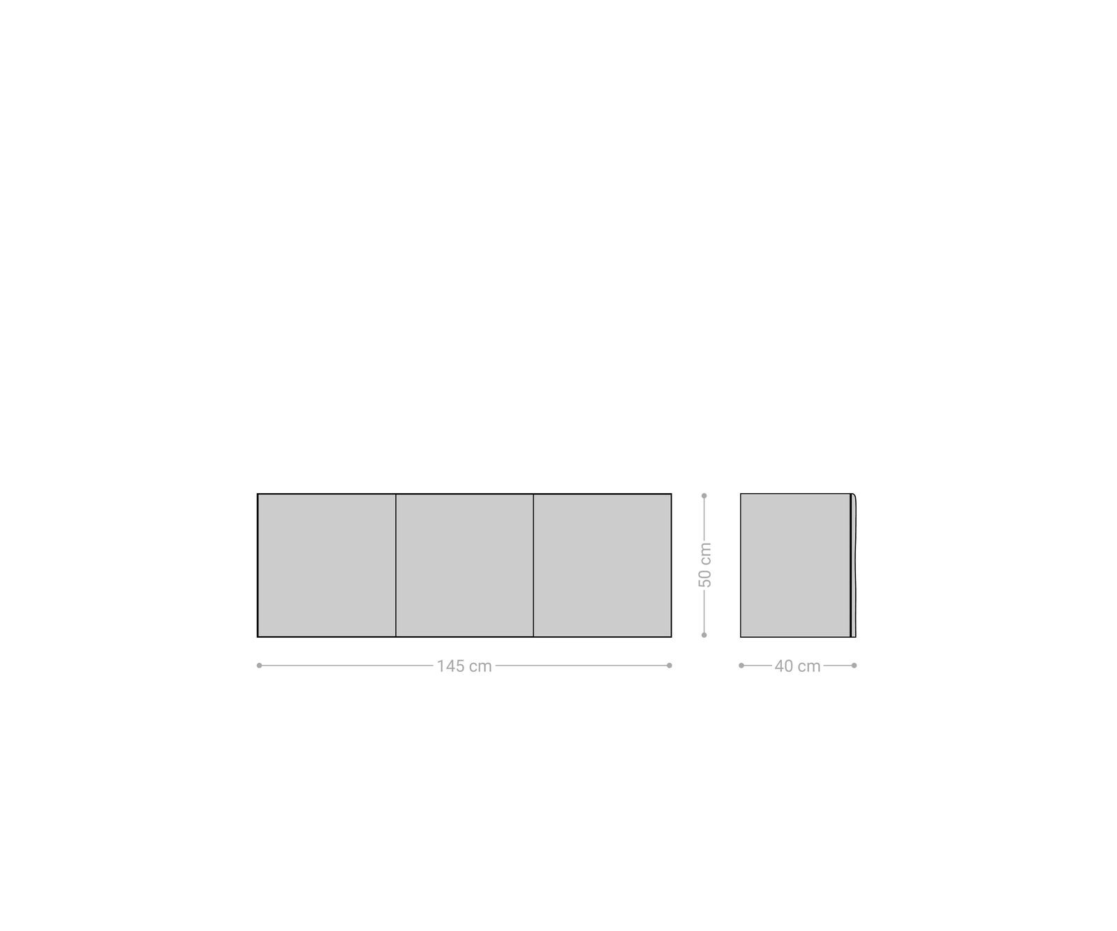 Dressoir New Live-Edge 145 cm acacia natuur 3 deuren zwevend 6 Dressoir New Live-Edge 145 cm acacia natuur 3 deuren zwevend 6