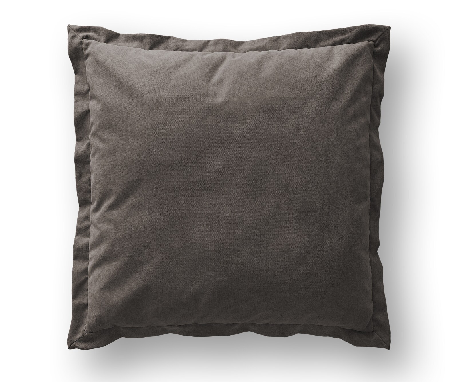 Sierkussen Sirpio 70x70 microvezel kakibruin 1