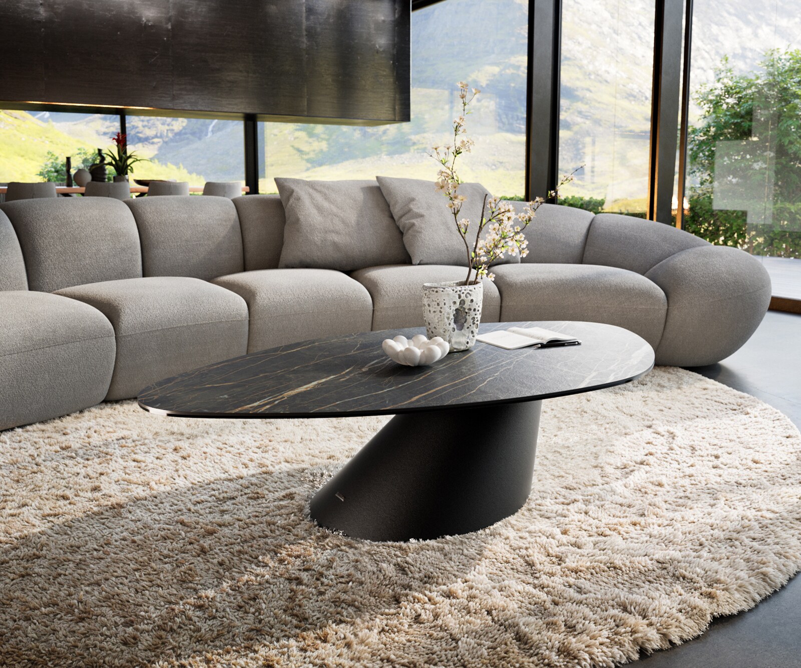 Salontafel Edge Keramiek Organisch 2