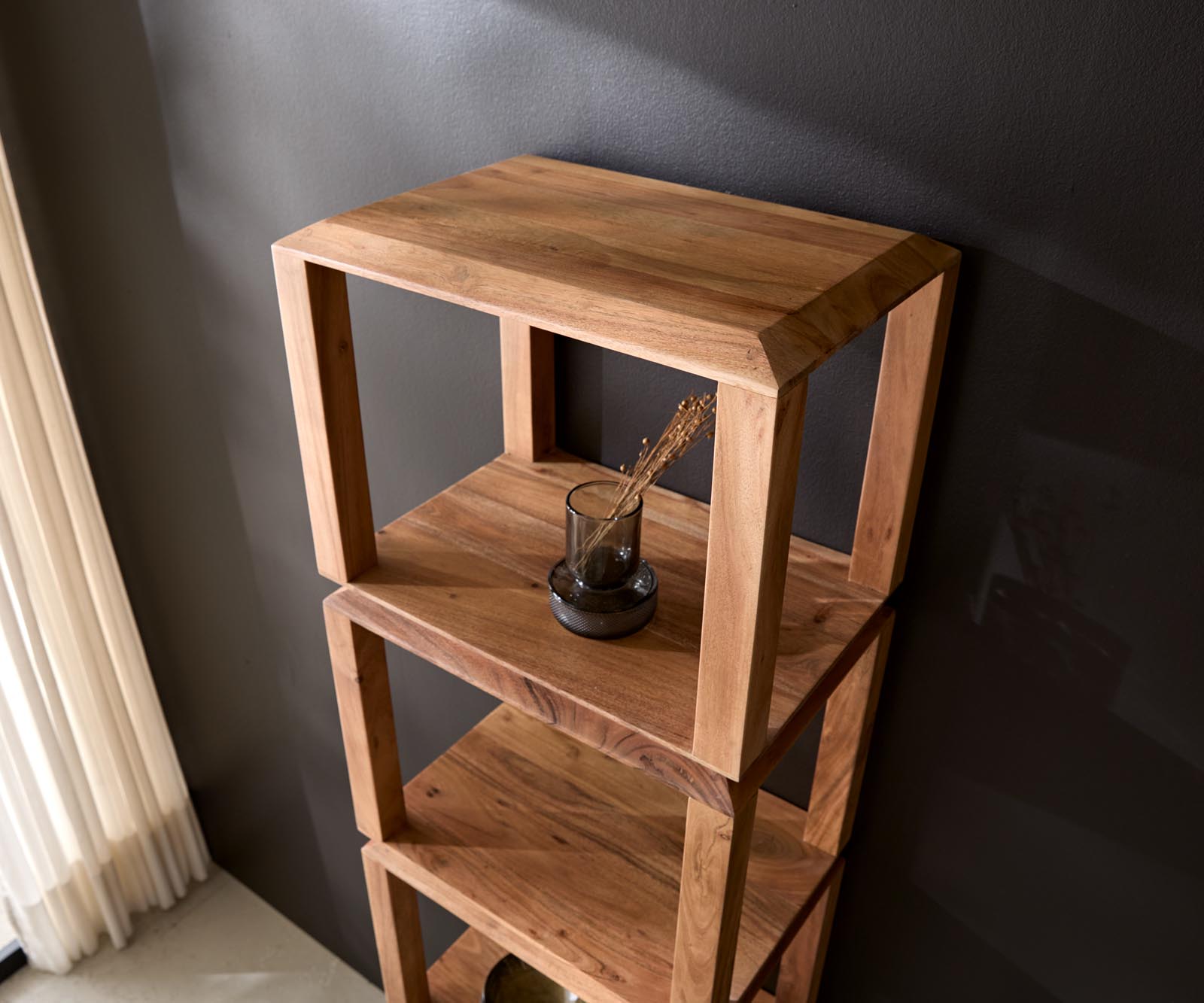 Plank Sakura 50x200 cm  acacia natuur 5 vakken 3 Plank Sakura 50x200 cm  acacia natuur 5 vakken 3