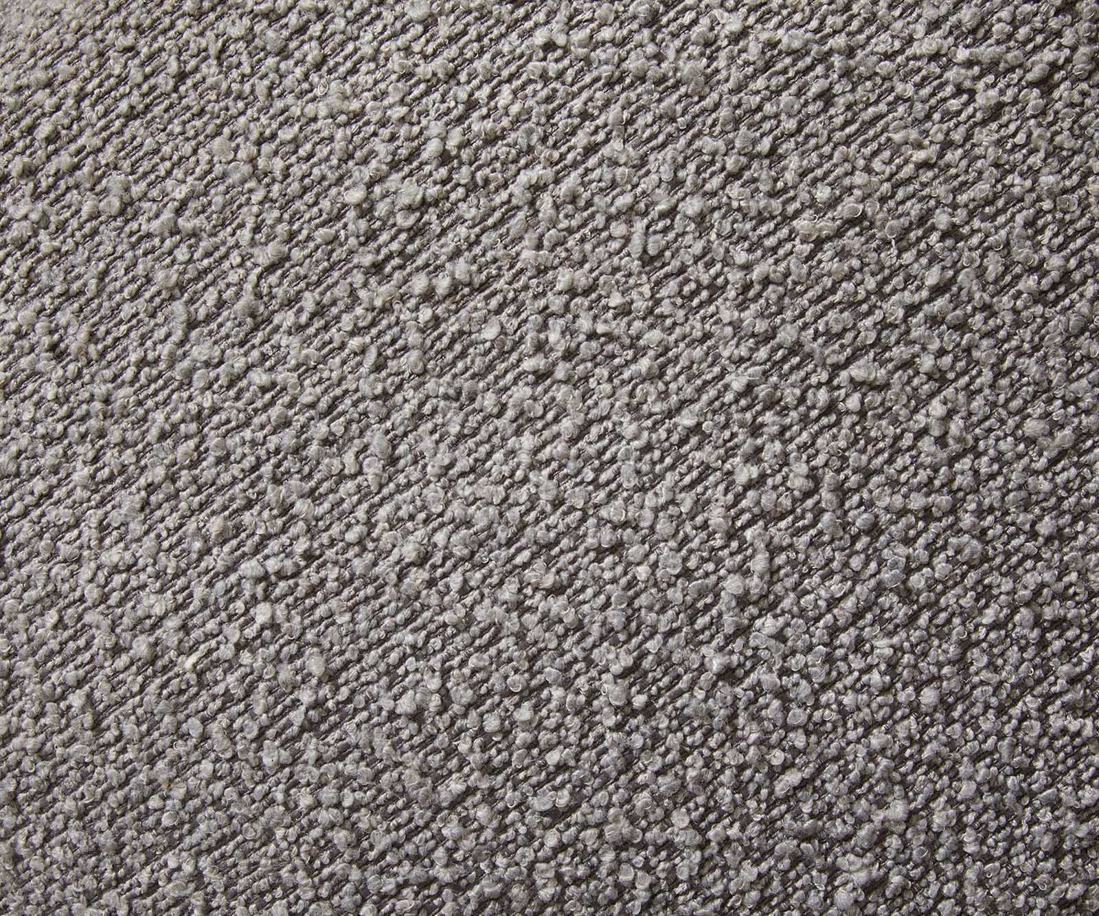 Gestoffeerd bed Espazio Bouclé 140x200 cm zilvergrijs met opbergruimte 2
