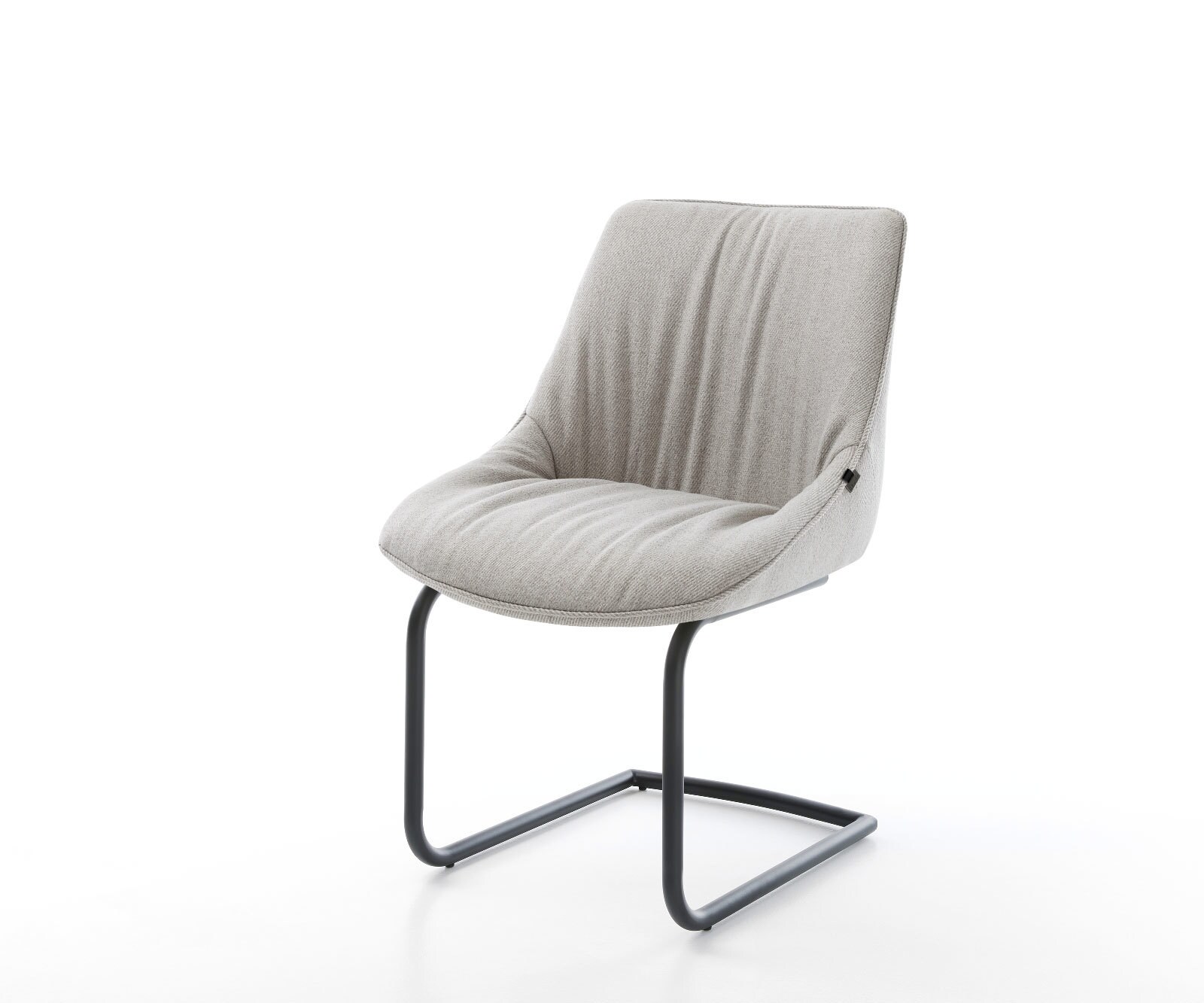 Sledemodel Elda-Flex stripes lichtgrijs sledemodel rond zwart