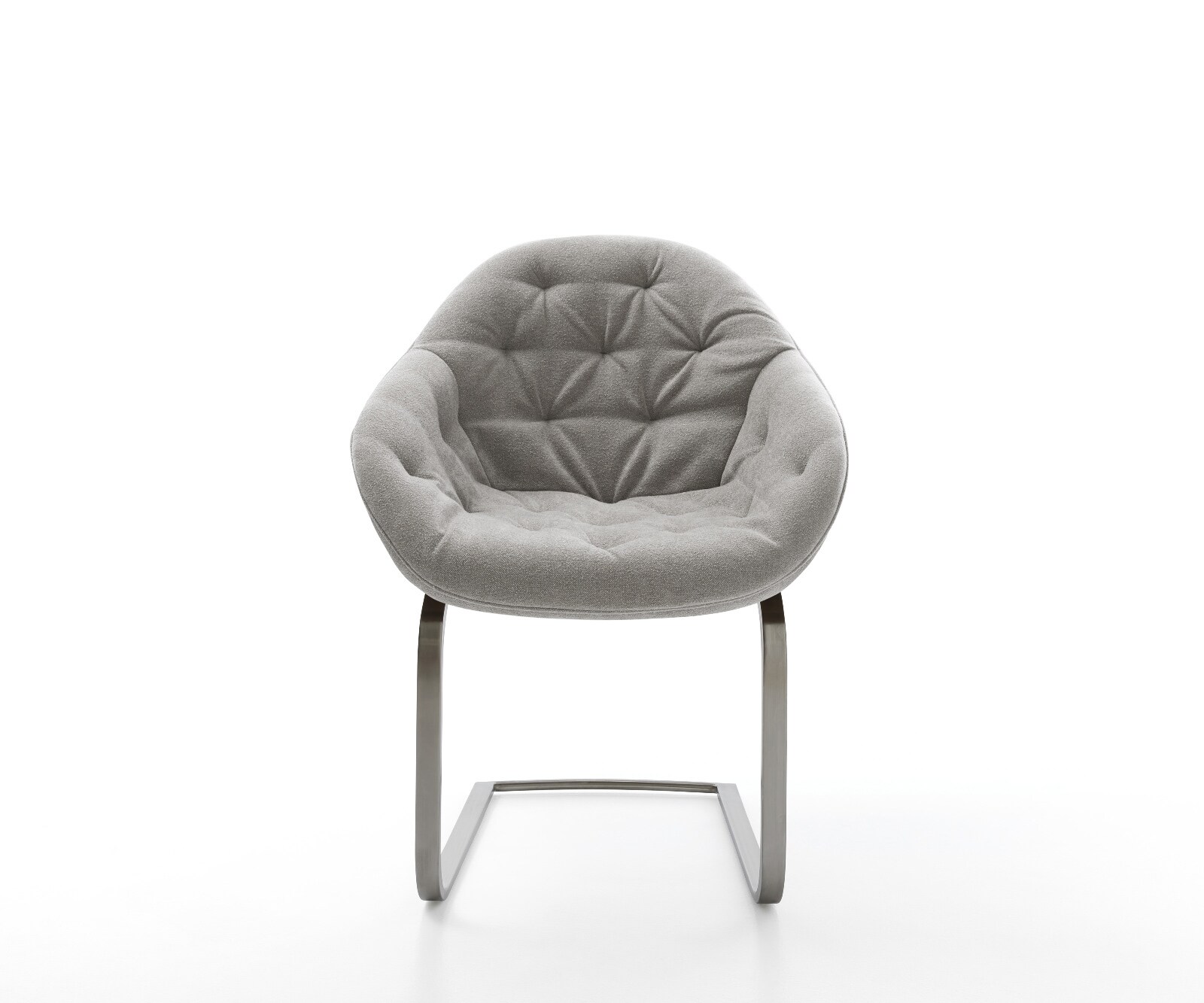 Sledemodel Gaio-Flex zachte stof met structuur grijs sledemodel vlak grafiet 1