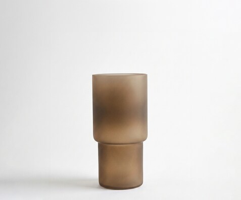 Vaas Columna B15 x D15 x H30 cm Glas Aurum Mondgeblazen