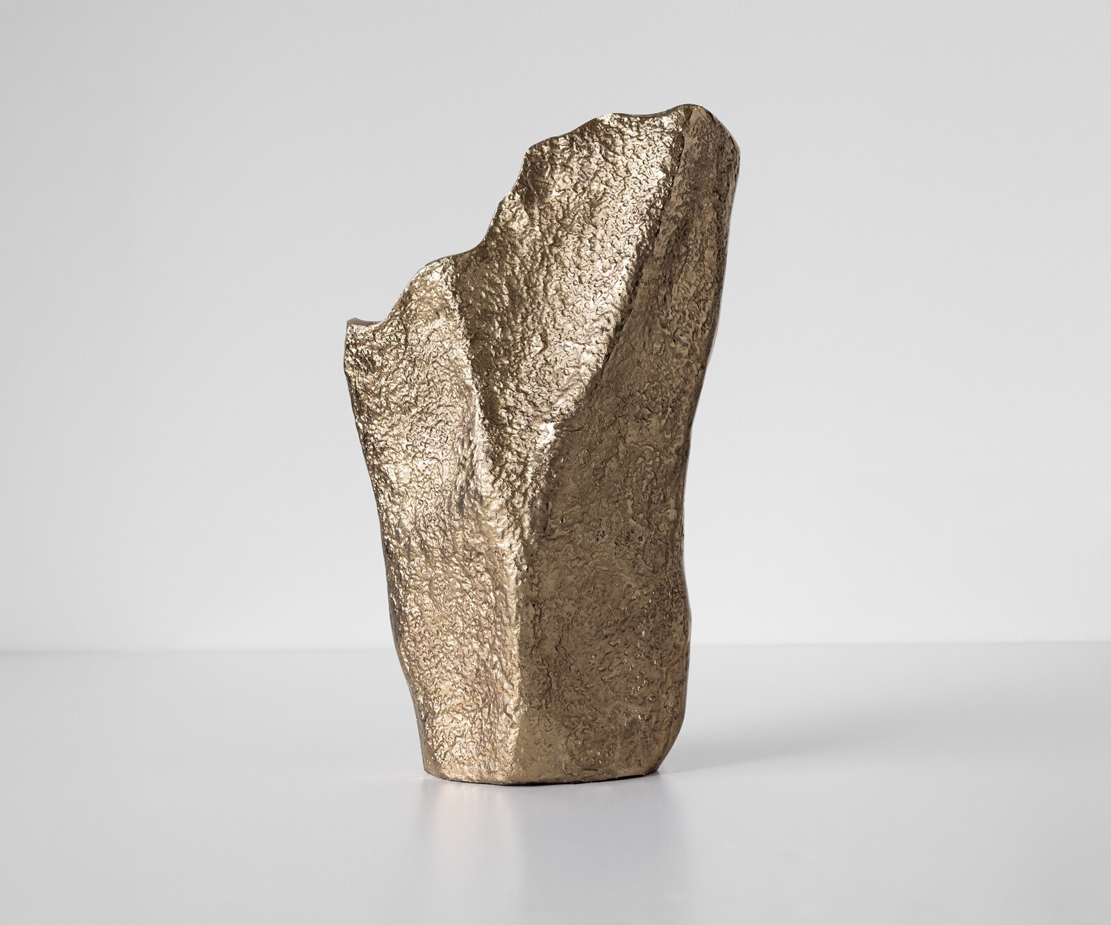 Vaas Cavira B29 x D16 x H48 cm Aluminium Champagner Handgemaakt 1