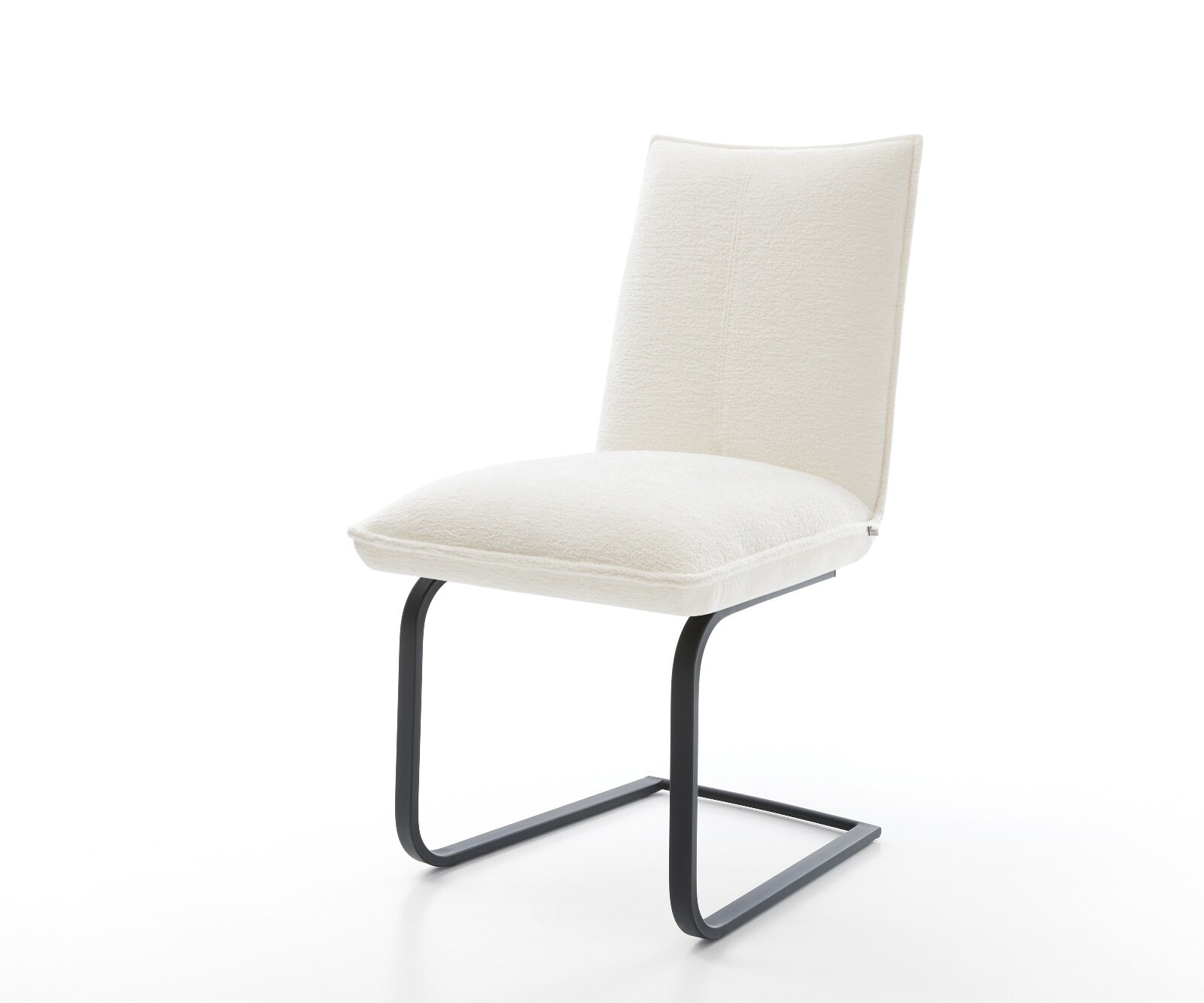 Sledemodel Lelio-Flex bouclé zacht beige sledemodel vlak zwart pocketveer kern 1