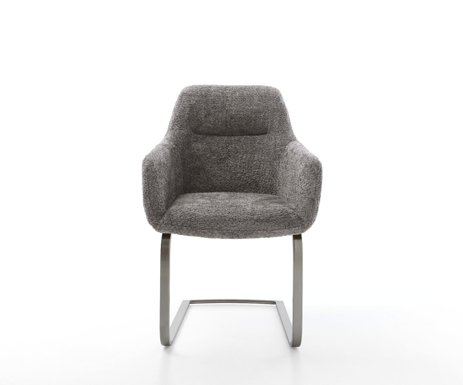 Sledemodel Pejo-Flex bouclé grijs sledemodel vlak grafiet 2