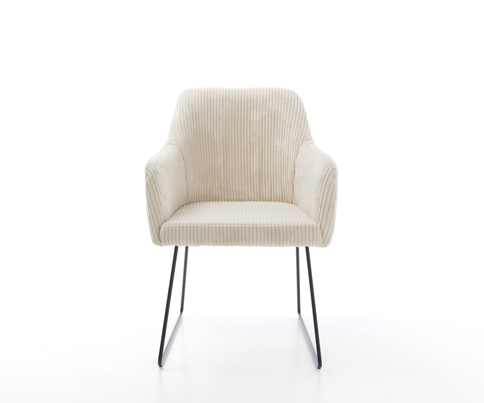 Eetkamerstoel Greg-Flex koord beige slipframe zwart pocketveer kern 2