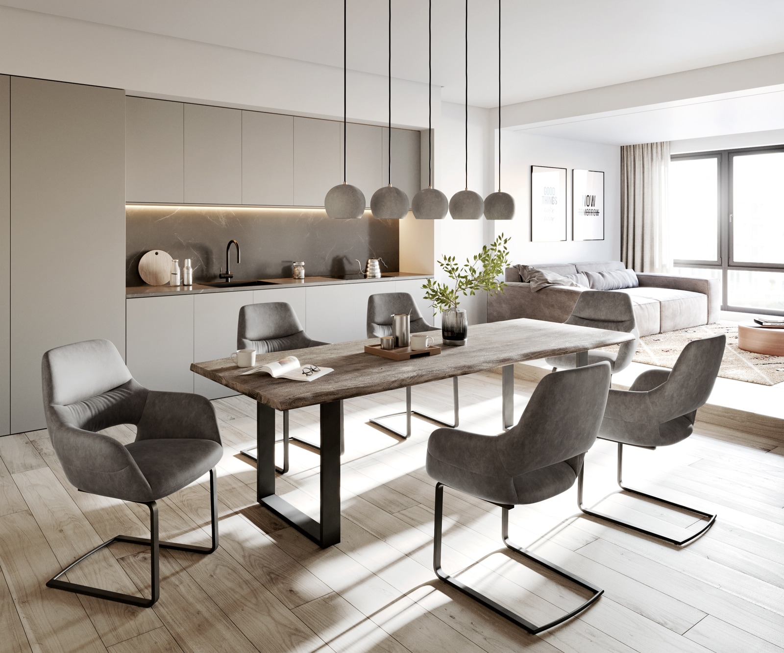 Sledemodel Yago-Flex met armleuning microvelours antraciet vintage sledemodel vlak zwart pocketveer kern 3 Sledemodel Yago-Flex met armleuning microvelours antraciet vintage sledemodel vlak zwart pocketveer kern 3