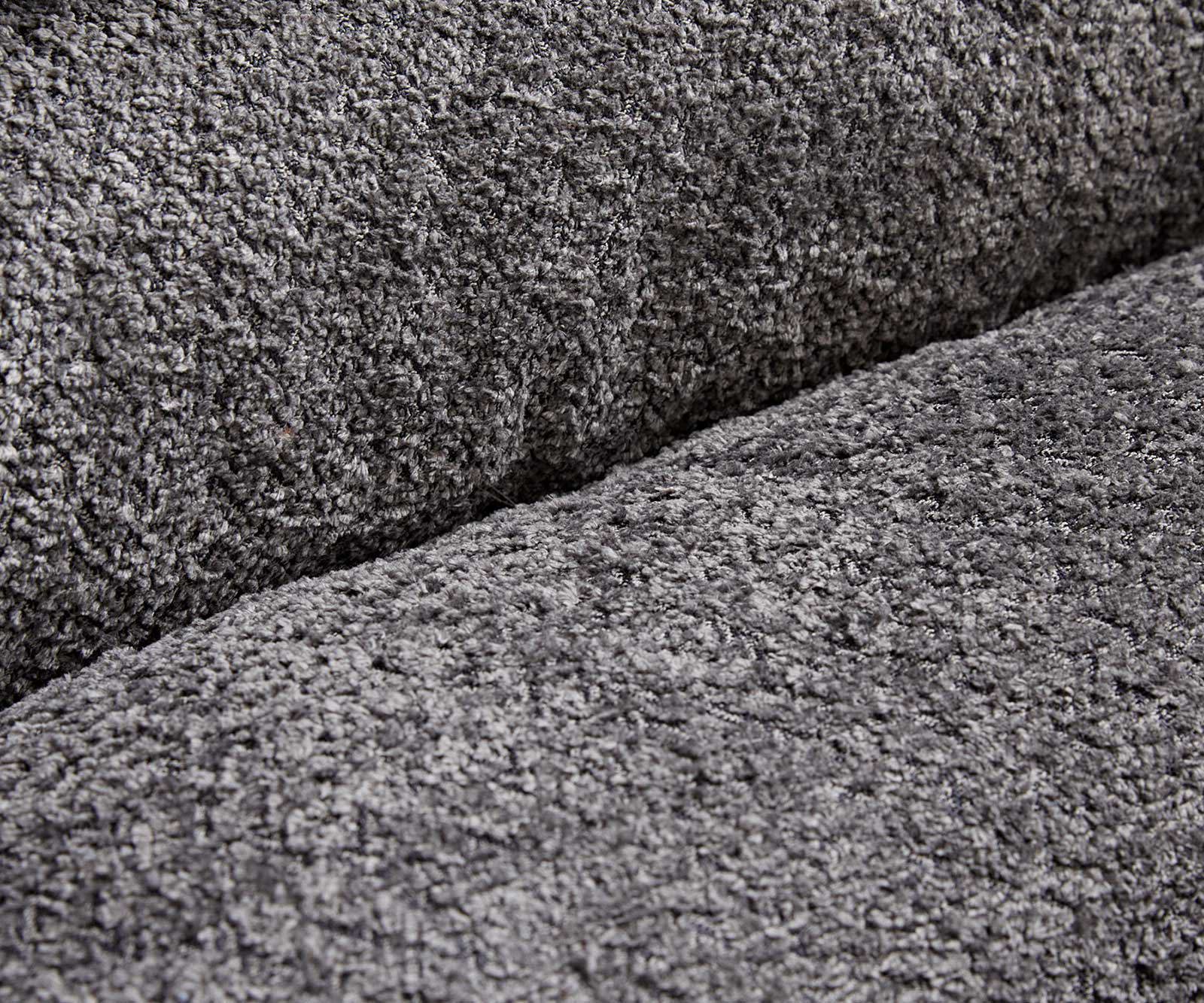 Eetkamerstoel Pejo-Flex bouclé grijs slipframe zwart pocketveer kern 3