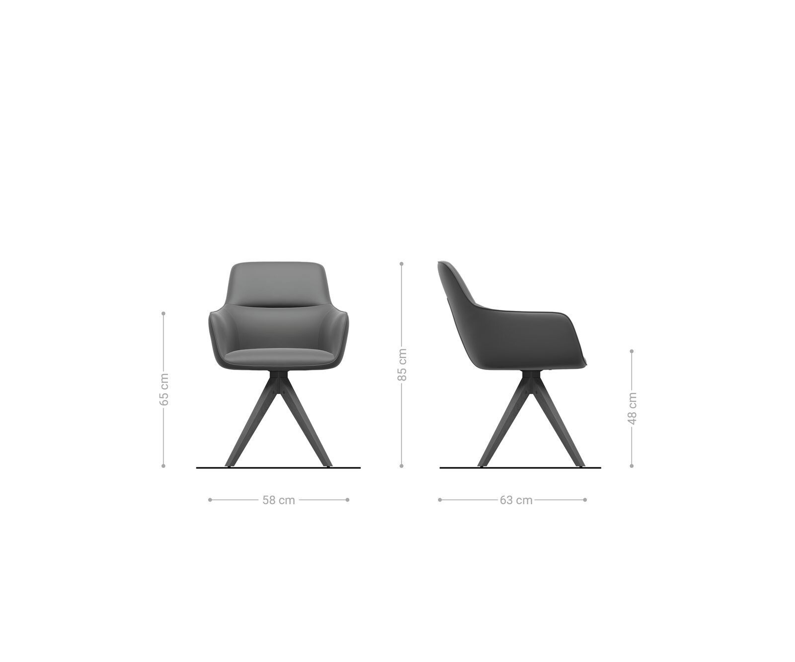 Draaistoel Pejo-Flex materiaalmix mud houten frame hoekig wit 180° draaibaar pocketveer kern 5 Draaistoel Pejo-Flex materiaalmix mud houten frame hoekig wit 180° draaibaar pocketveer kern 5