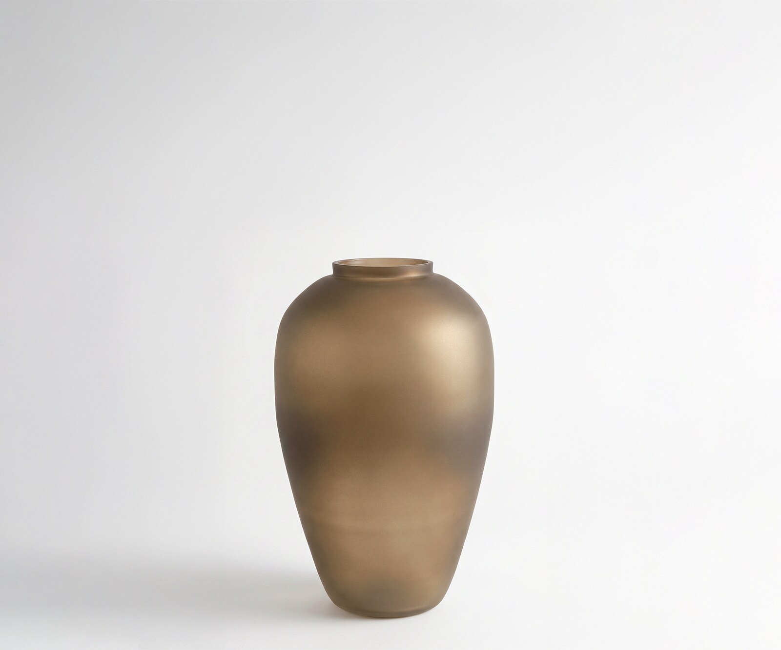 Vaas Rondia B17 x D17 x H28 cm Glas Aurum Mondgeblazen