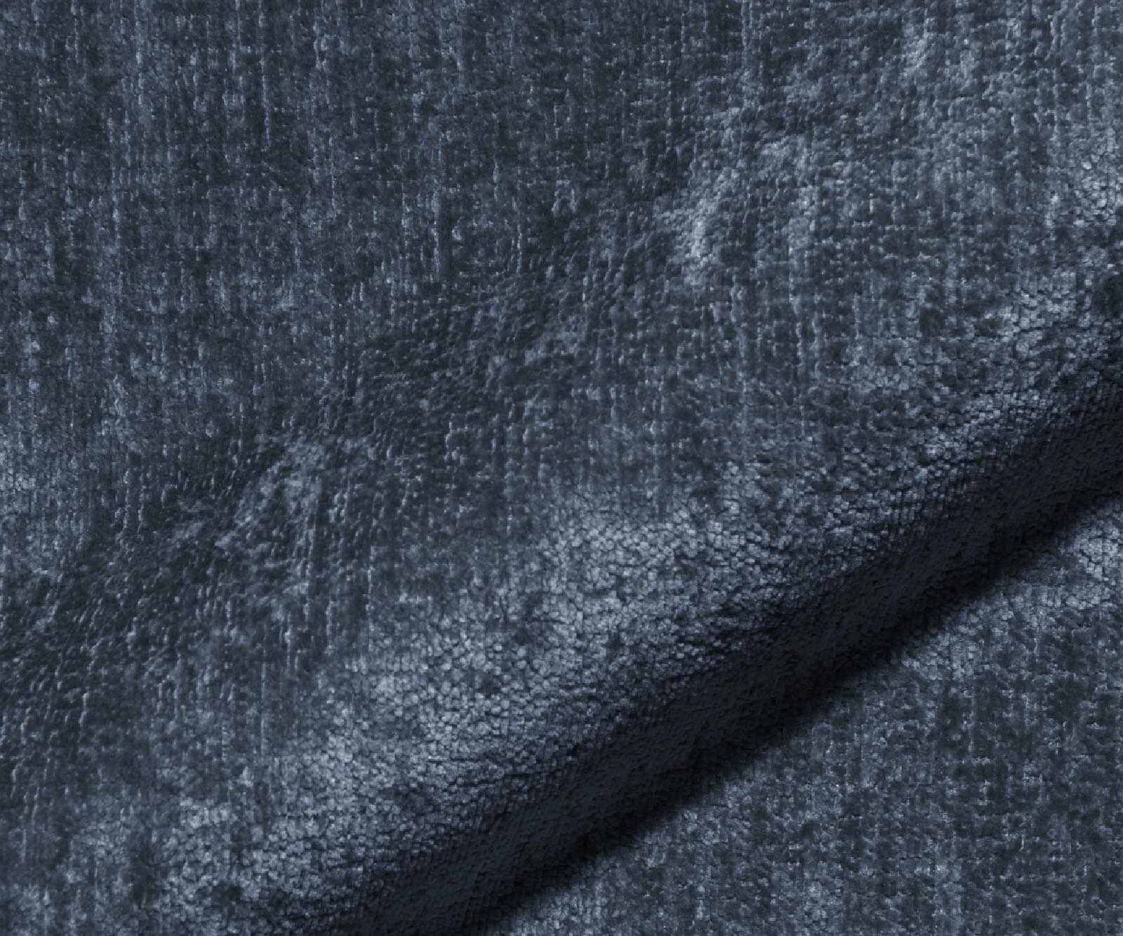 Big-sofa Lunna 360x175 cm chenille blauw 2 kussens 2