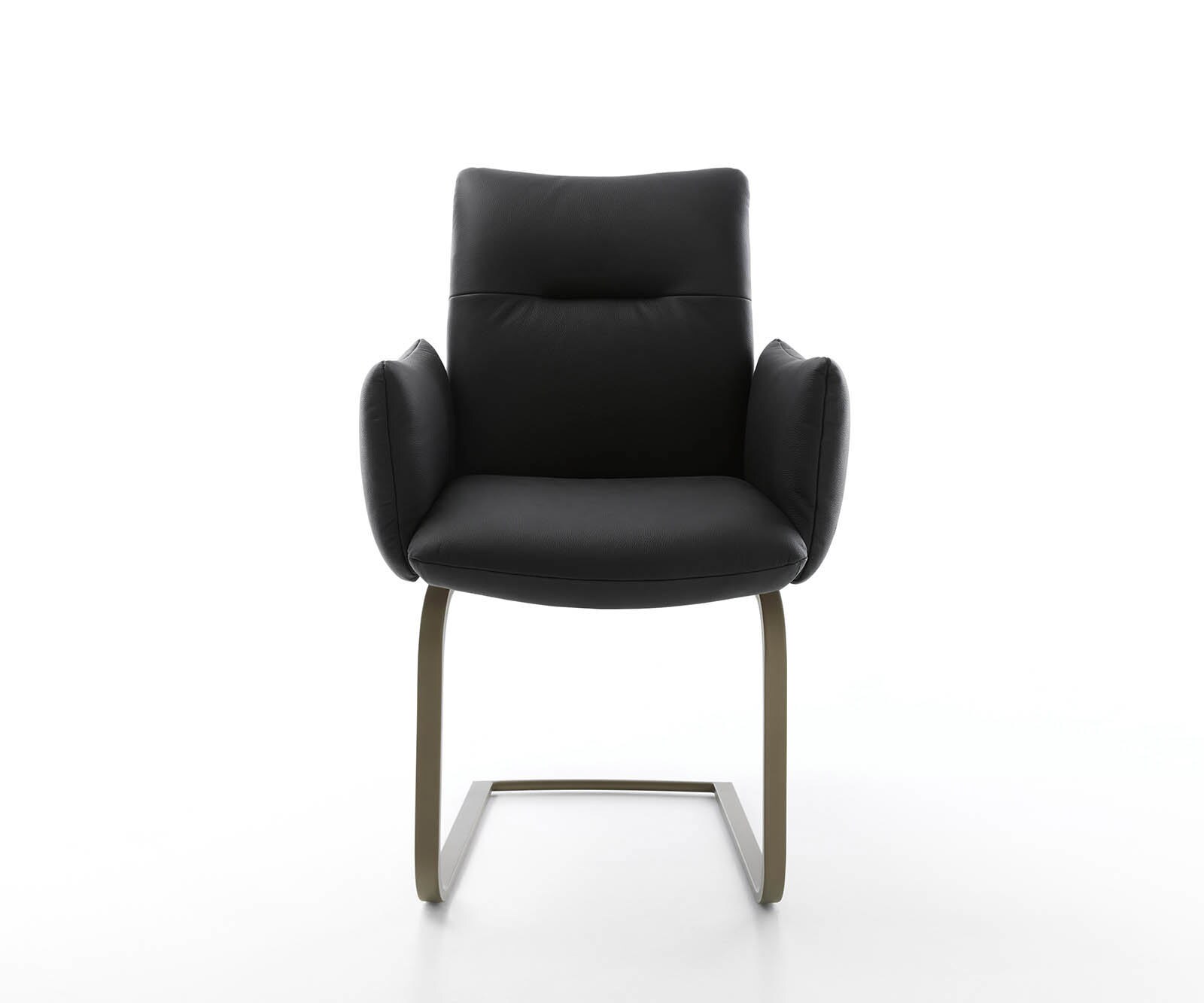 Sledemodel Jova-Flex met armleuning echt leer zwart sledemodel vlak afwerking met titanium pocketveer kern 1 Sledemodel Jova-Flex met armleuning echt leer zwart sledemodel vlak afwerking met titanium pocketveer kern 1